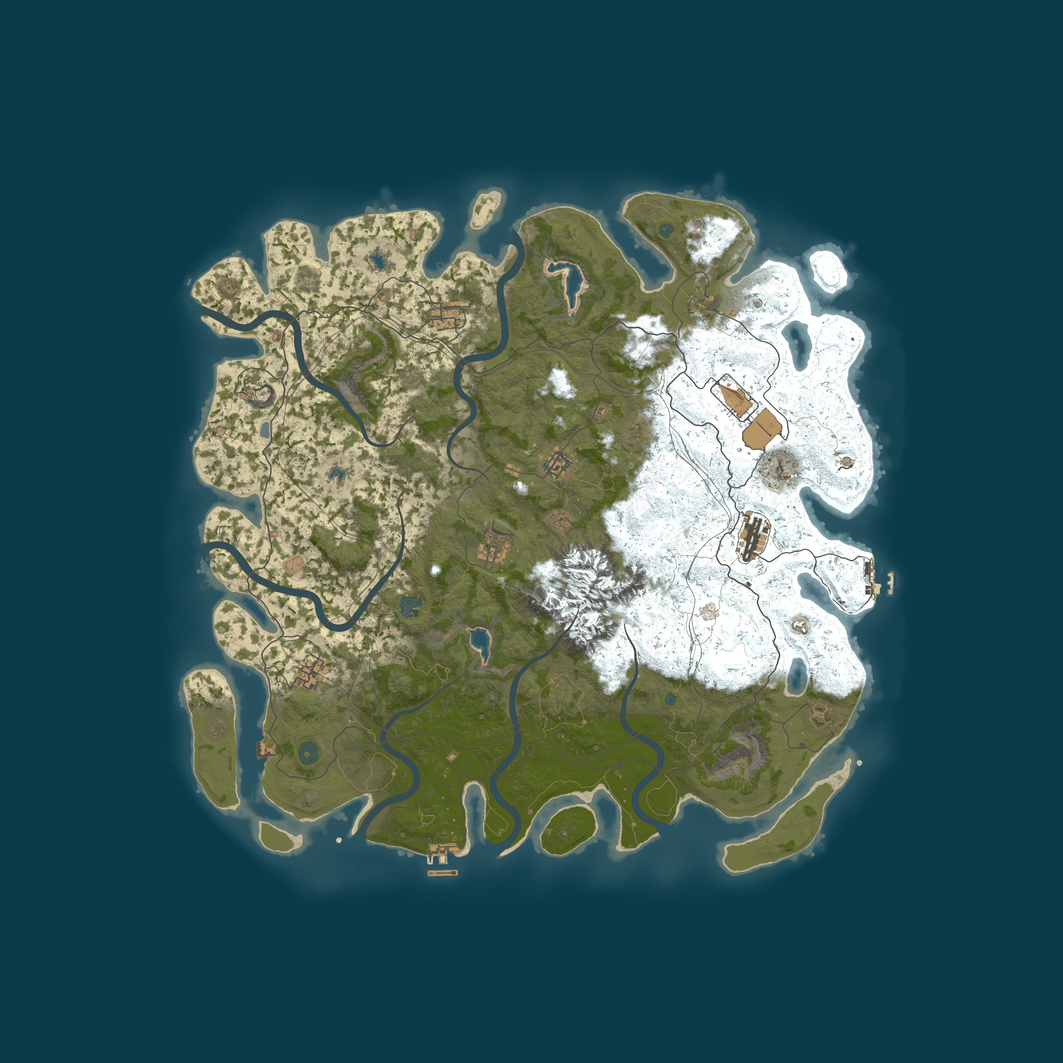 Map for cowabunga