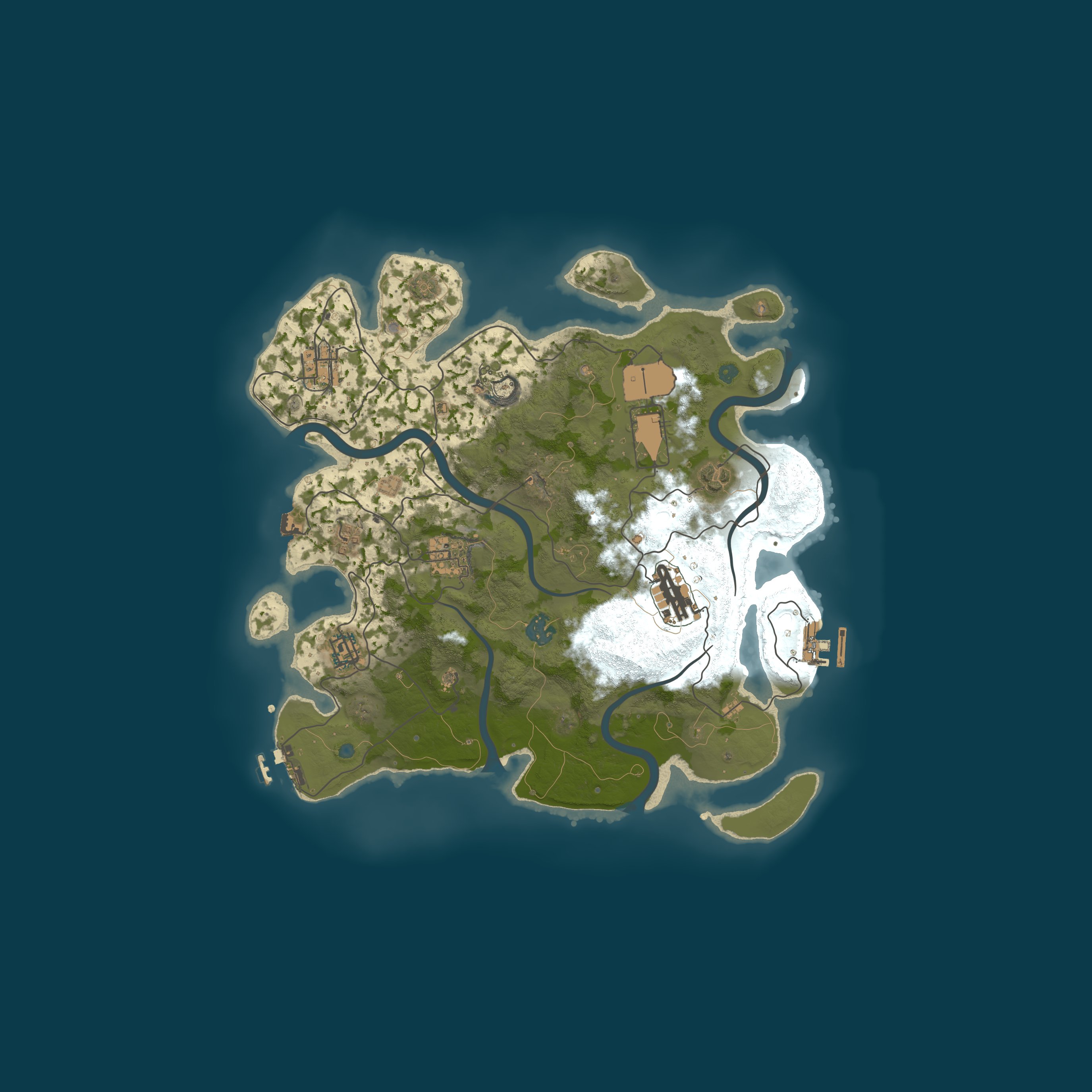 Map for № 1 LUCKY RUST | X1000000 | BONUS | PVP I EVENT I