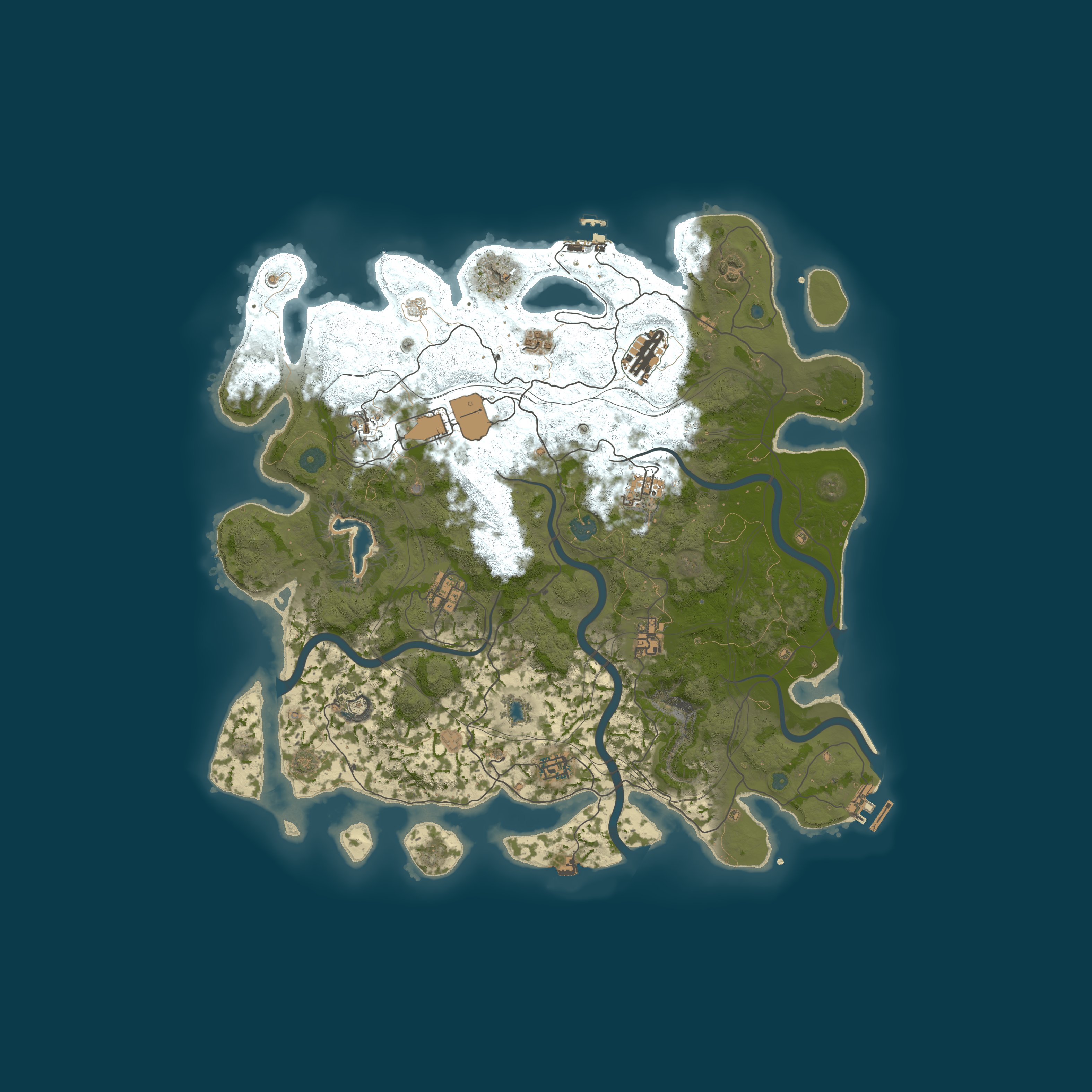 Карта сервера