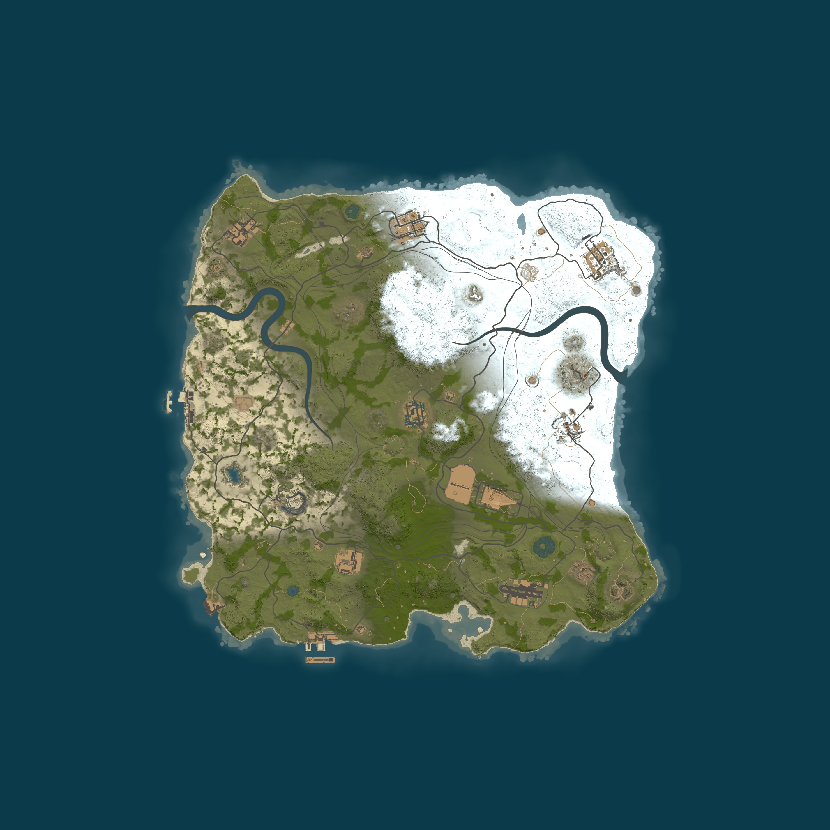 Map for WEREWOLF GAMING.CO 3x Solo/Duo/Trio/Quad|Lootx3|Share BPs|WIPED