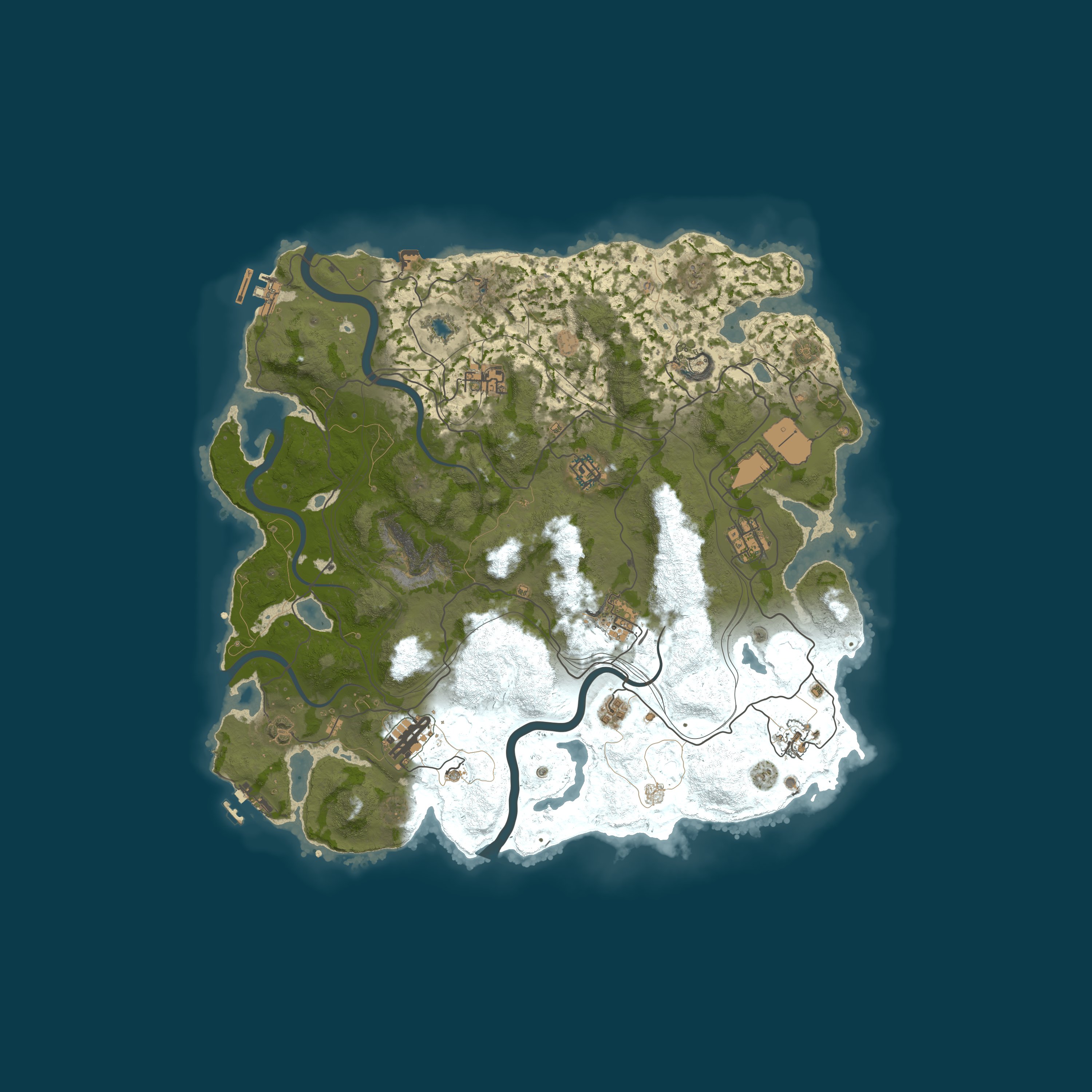 Map for Rusticated.com - US | 2x Vanilla | Monday | Shared Bps | 3/23