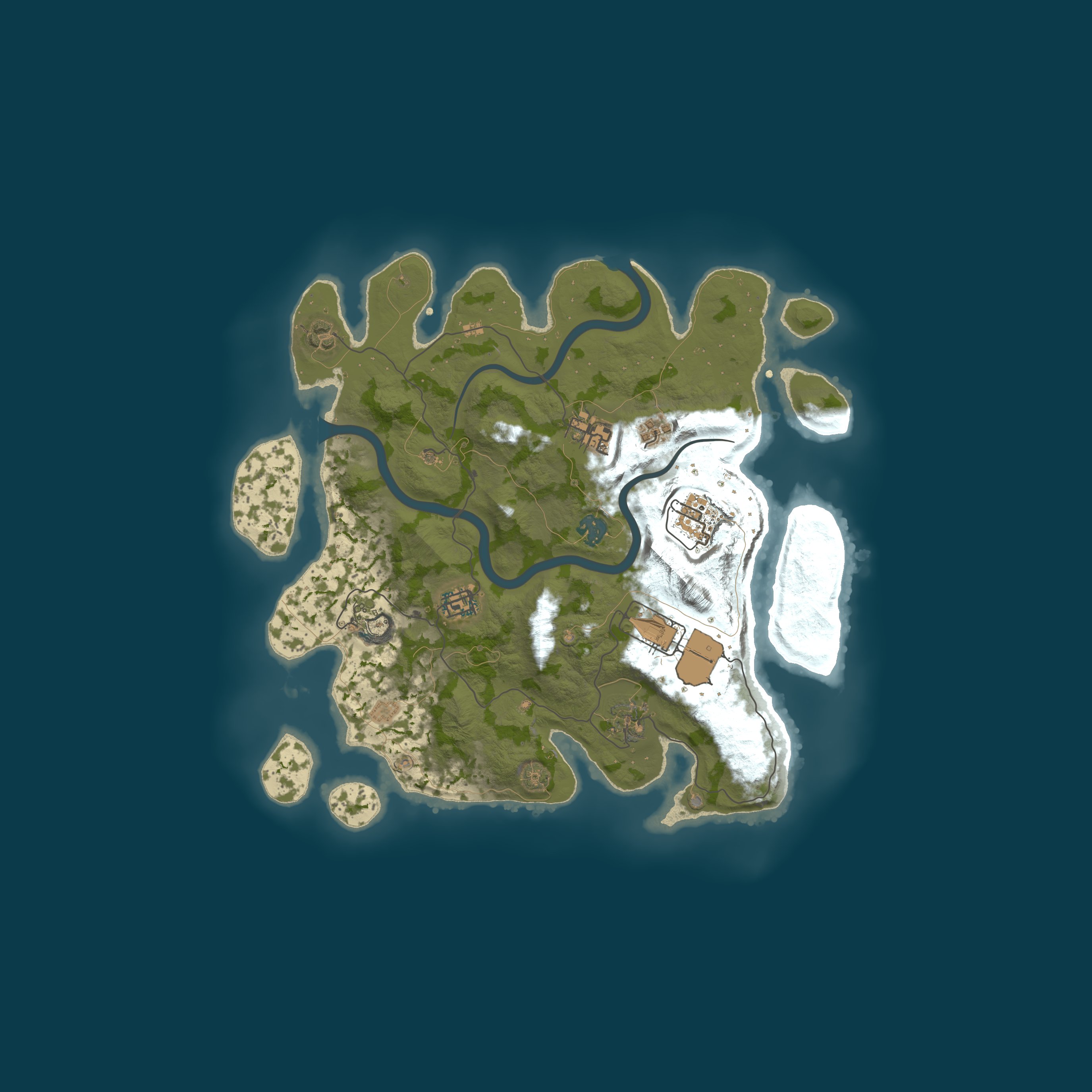 Map for RETRO RUST #1 Х1000|NOLIMIT|LOOT++|KIT GLOBAL 26.06