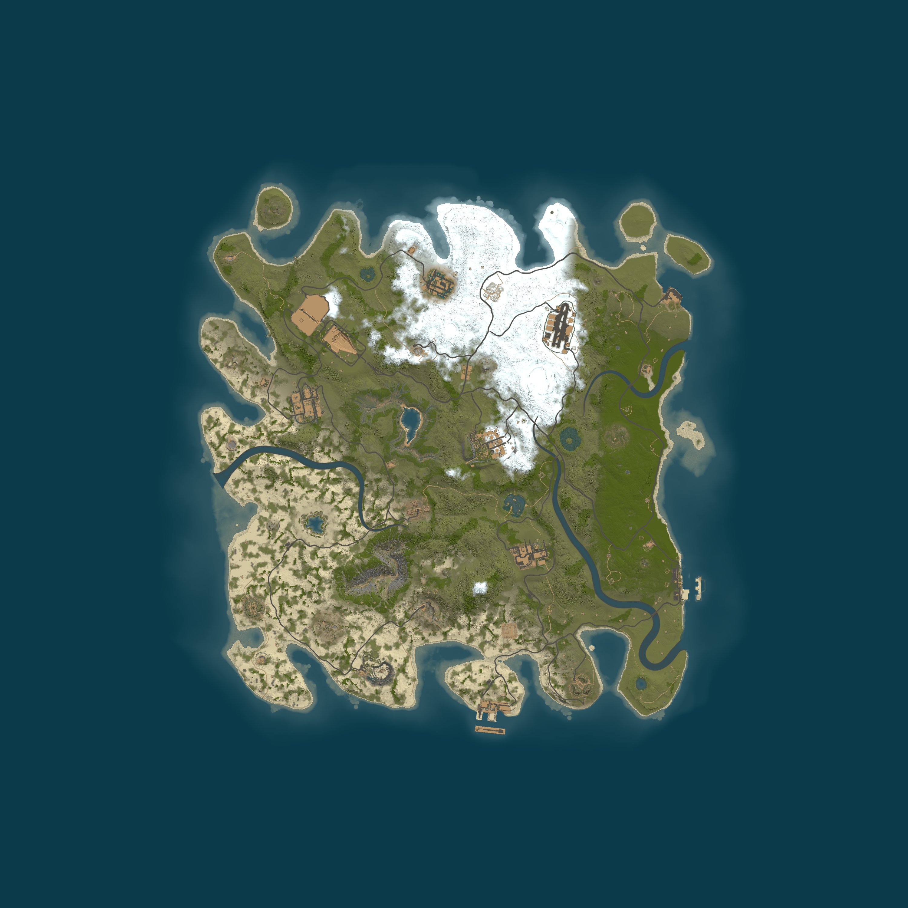Map for T.D Gaming PVE Server 10x