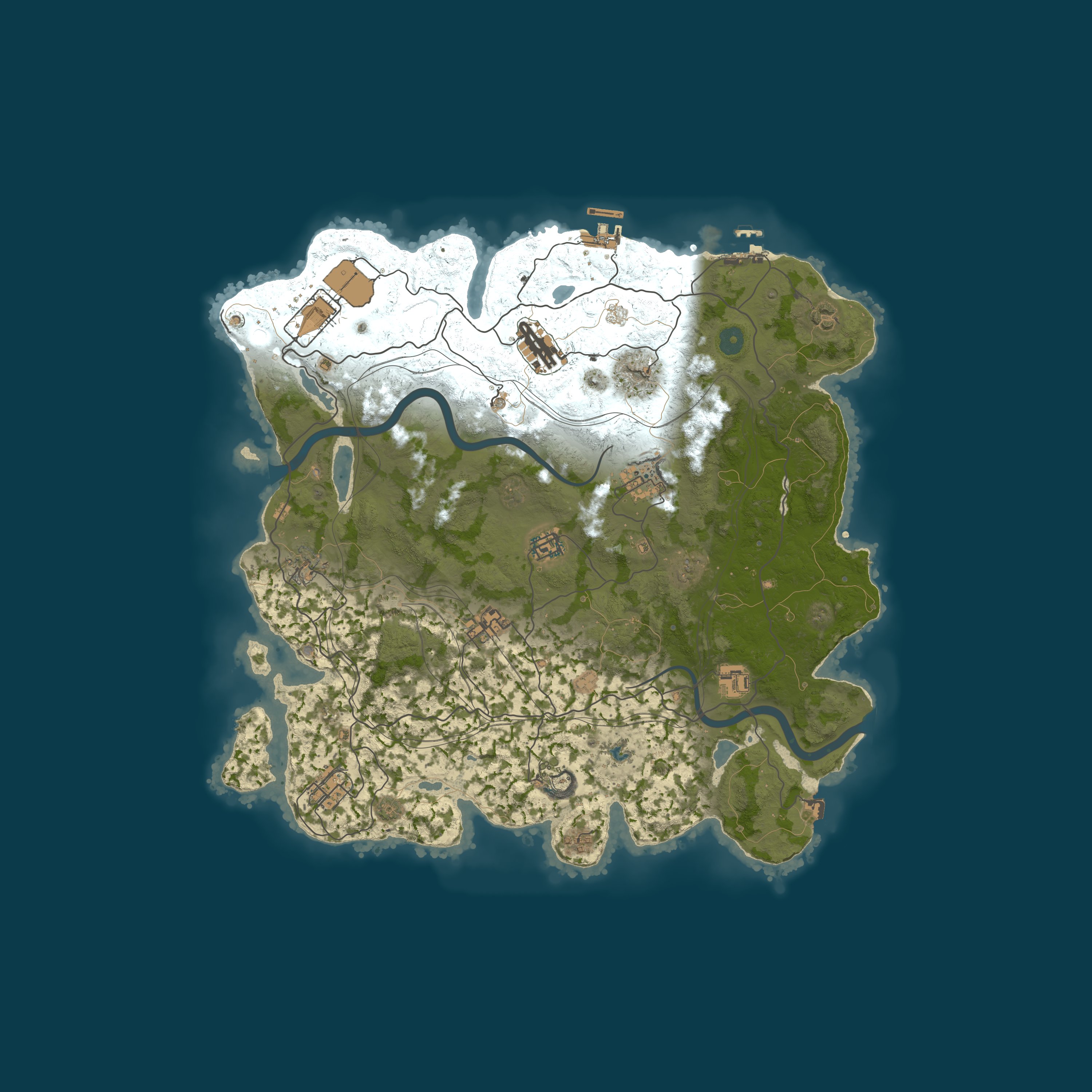 Map for [US] Rust in Peace - 2x Vanilla Mondays | Shared BPs | Max 8