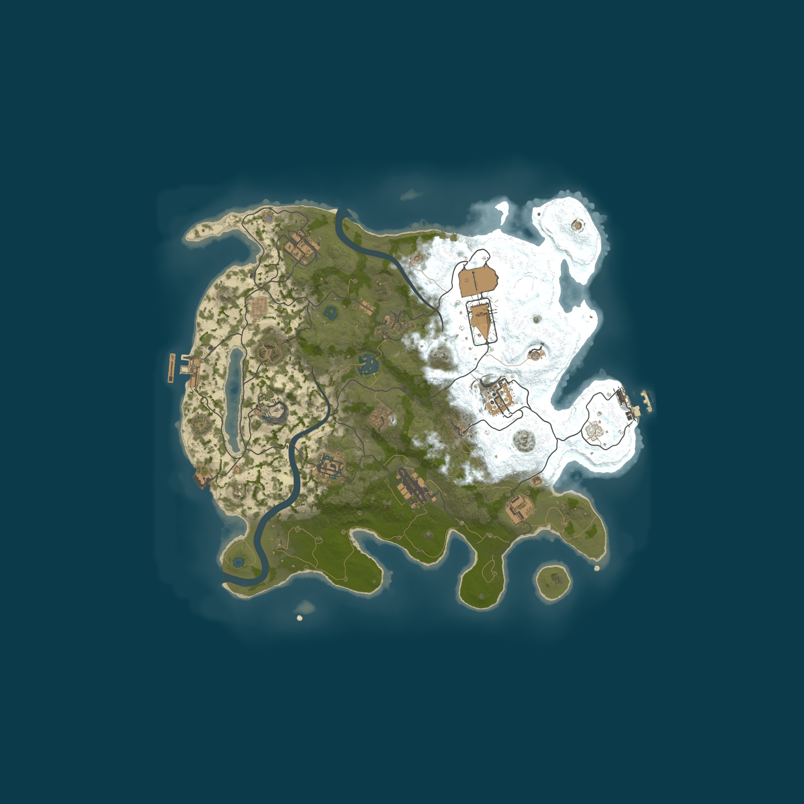 Map for [RU] RUSTCOLA #11 RPG |X3/X5,TP,KITS| ВАЙП 07.08