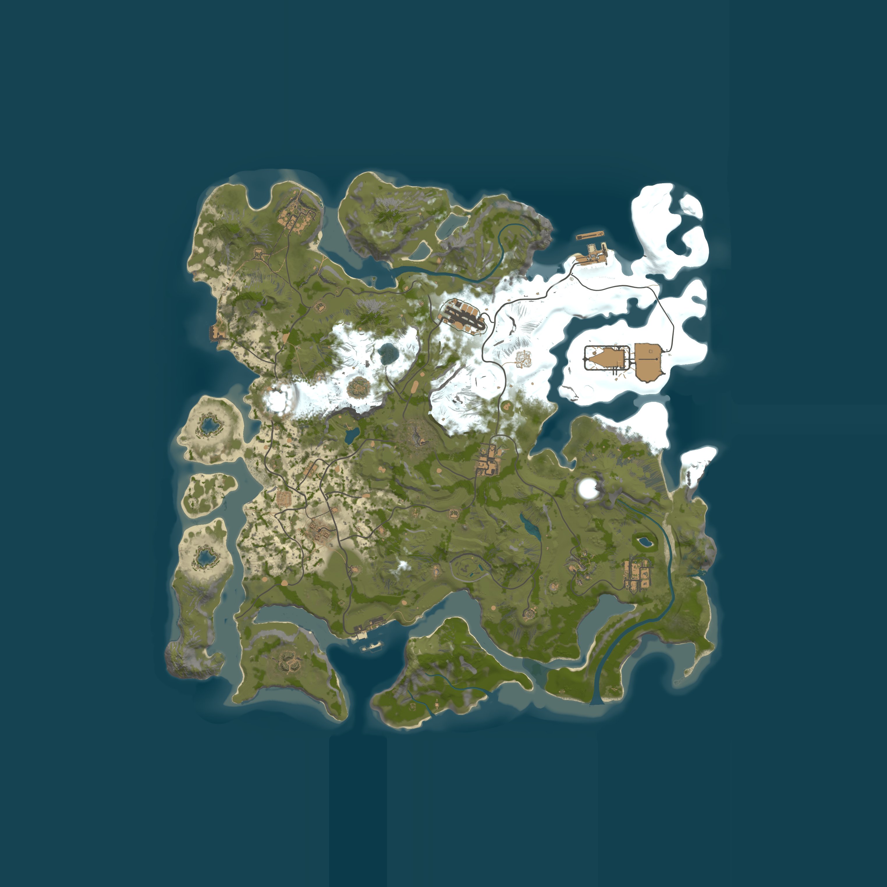 Карта сервера