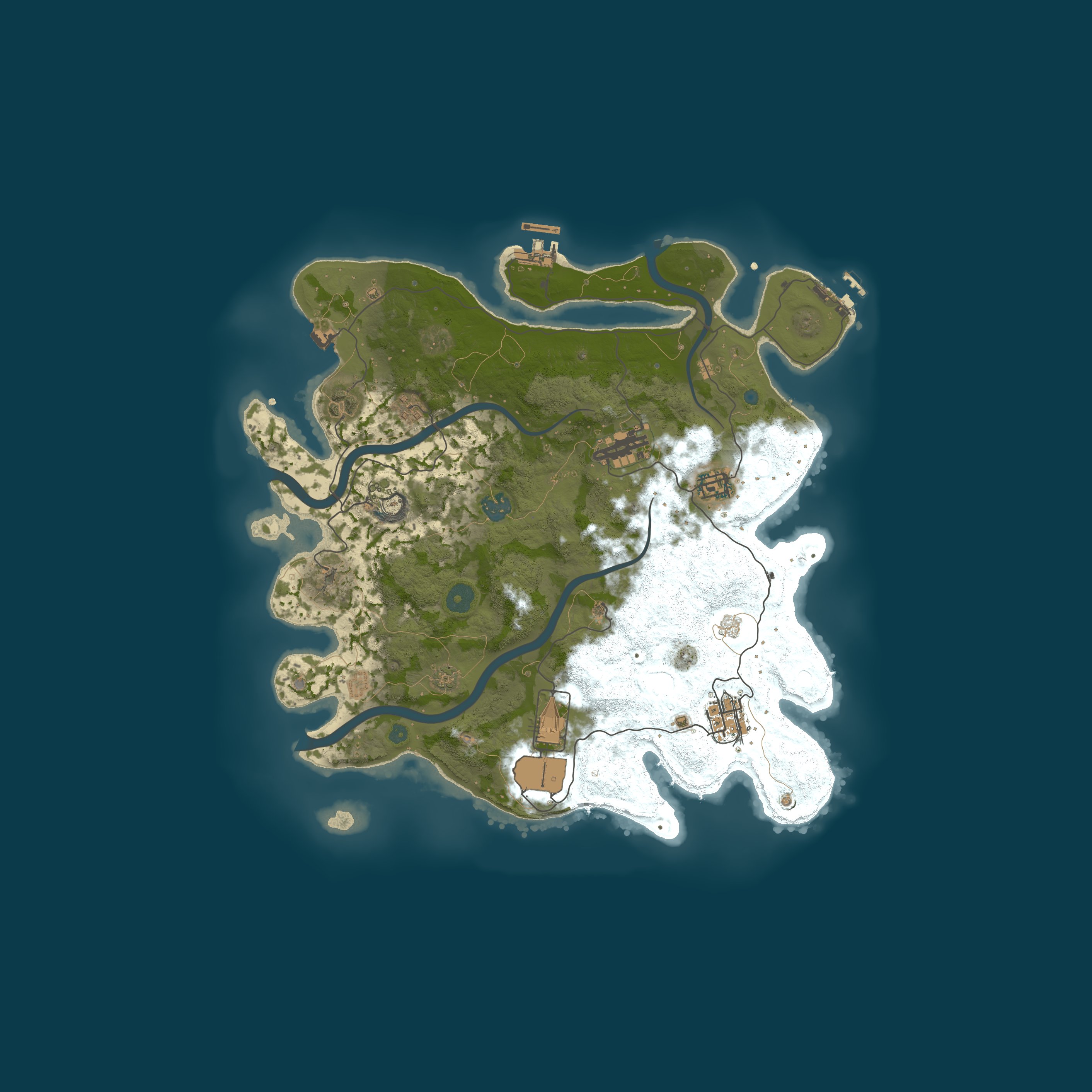 Map for RustVikings | Solo/Duo | Thursdays | FULLWIPE 14/05 17:00CEST