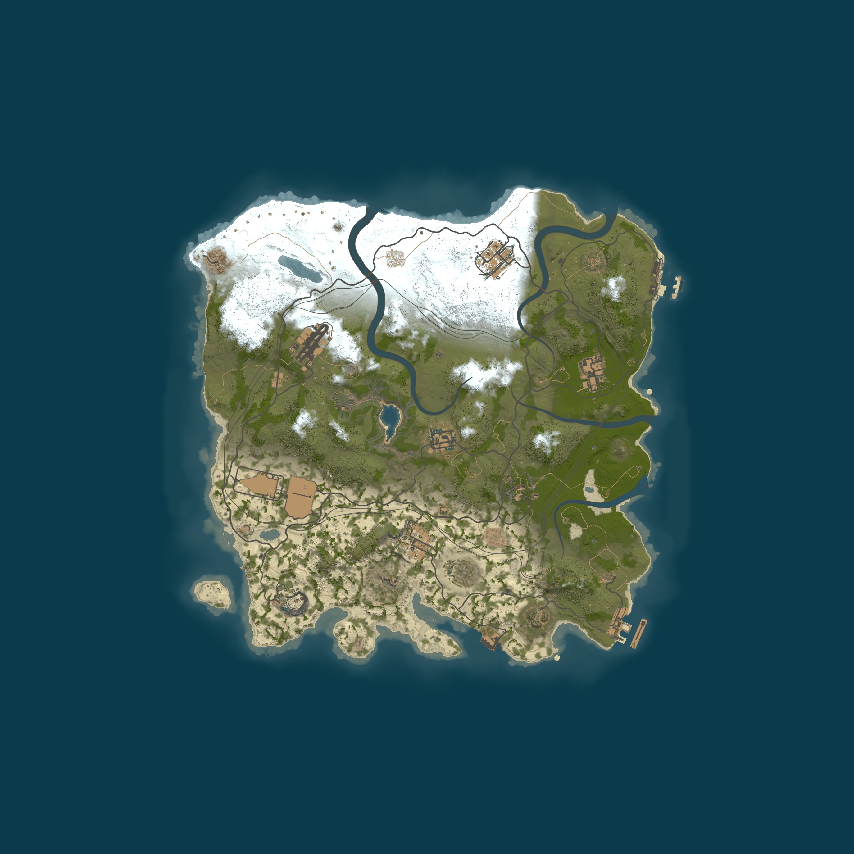 Карта сервера