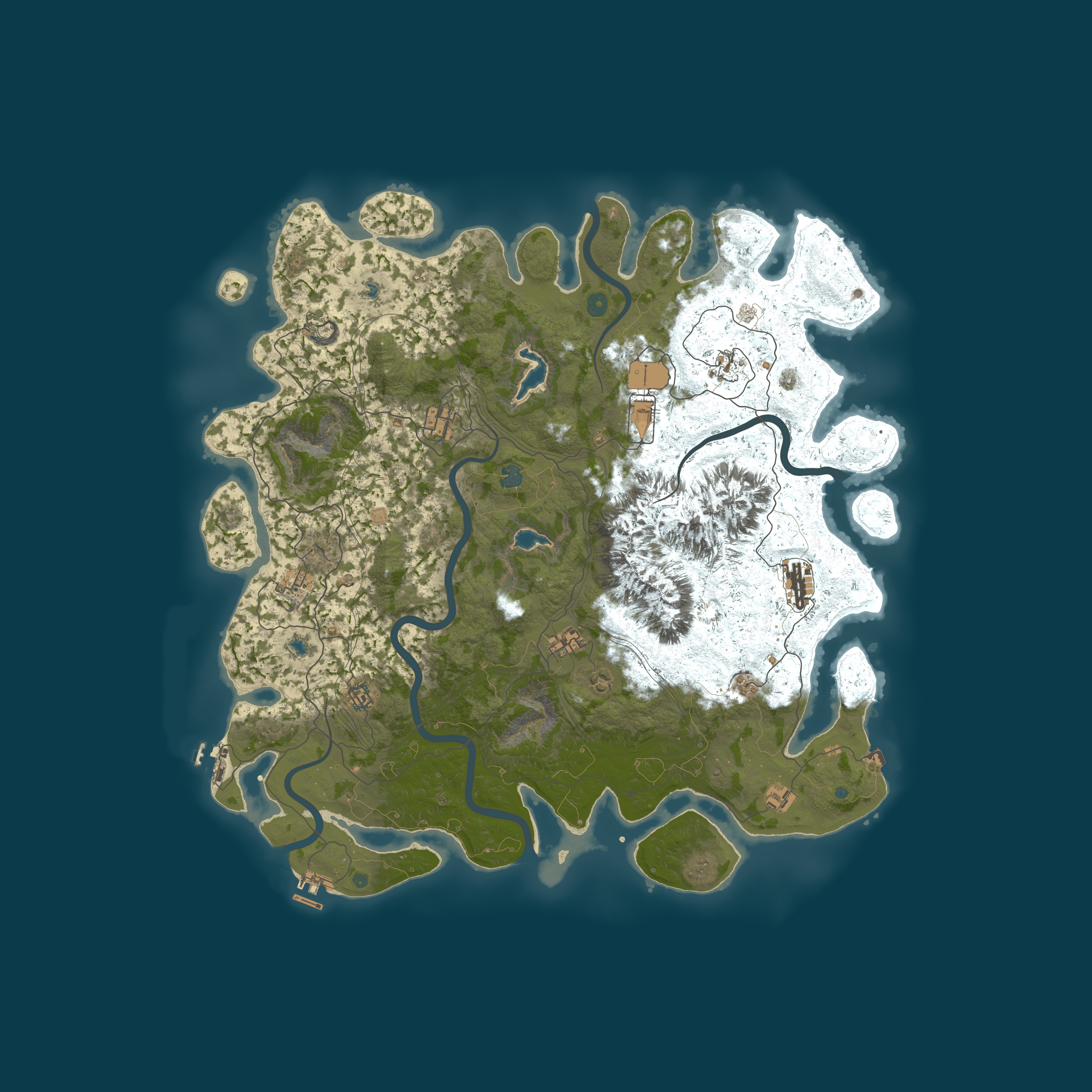 Map for [PvE] Rusted Reality • Prestige Skilltree • Cases • Raid 