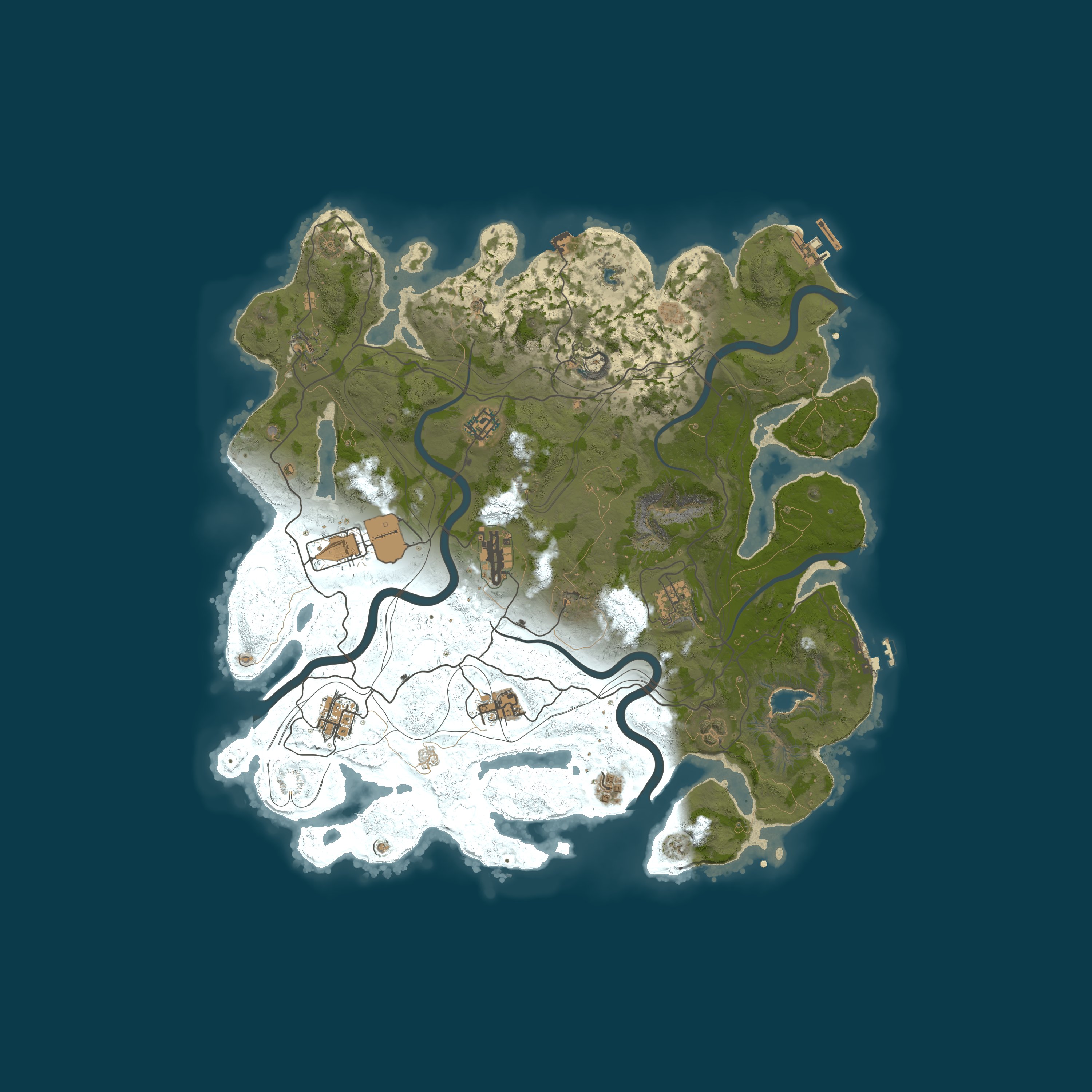 Map for US Rustinity 2x Monthly Solo/Duo/Trio/Quad [No BP Wipes] Vanill