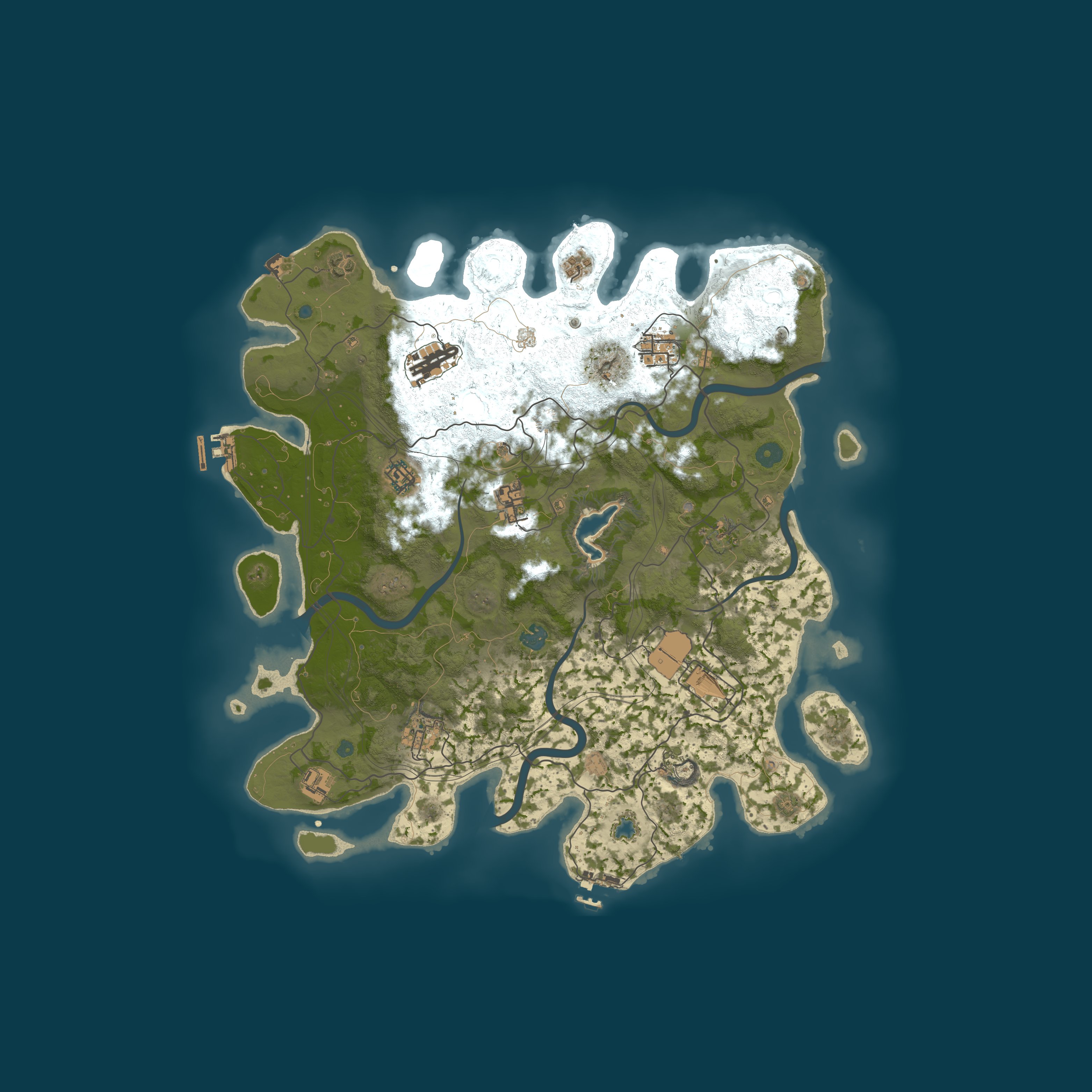 Map for The Rust Life / 25% Upkeep / Solo / Duo ONLY / Monthly