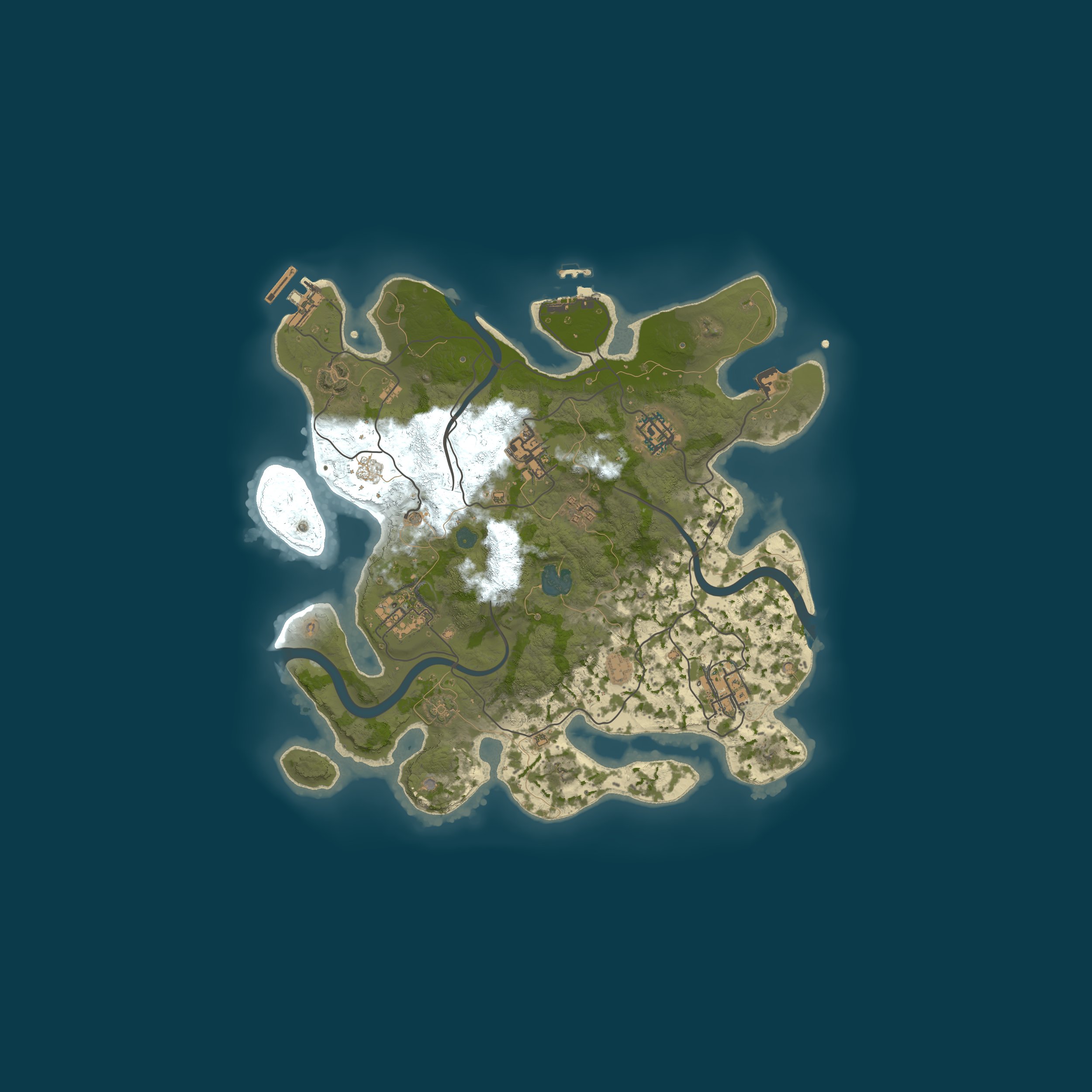 Map for Djmrlonely Rust Server