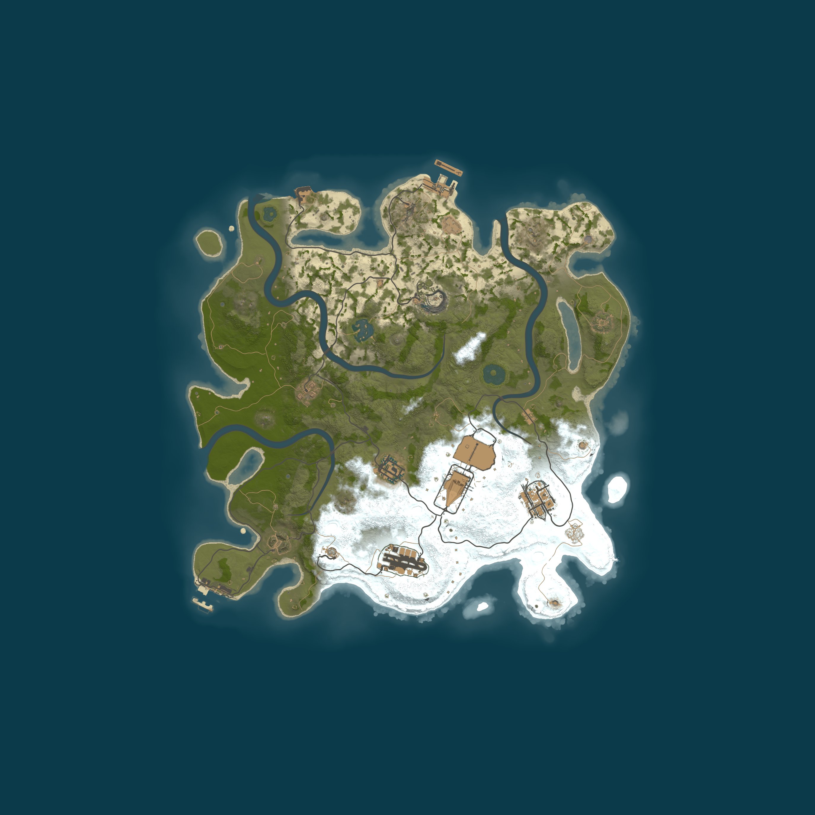 Map for Pablo's Rust Server [EU] Vanilla+