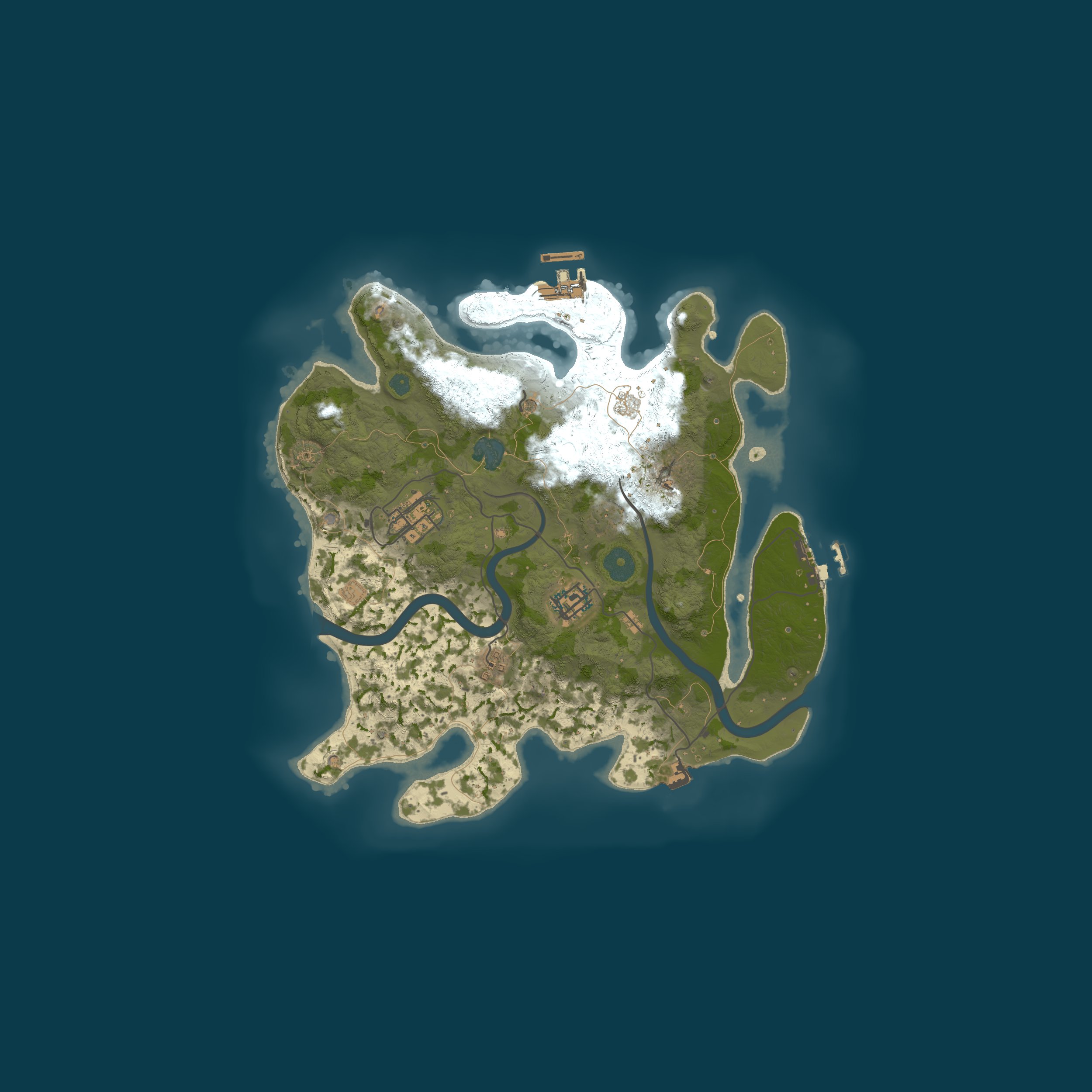 Map for [RU] RUSTIA | X3 | PVP | KITS