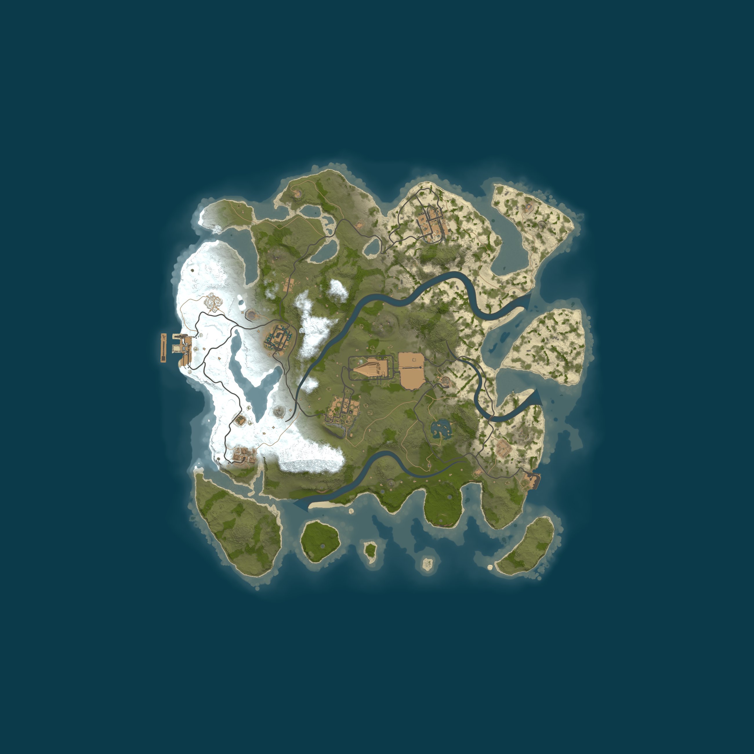 Map for Rusthub.net | Jump For Loot | Random Item+ | Weekly