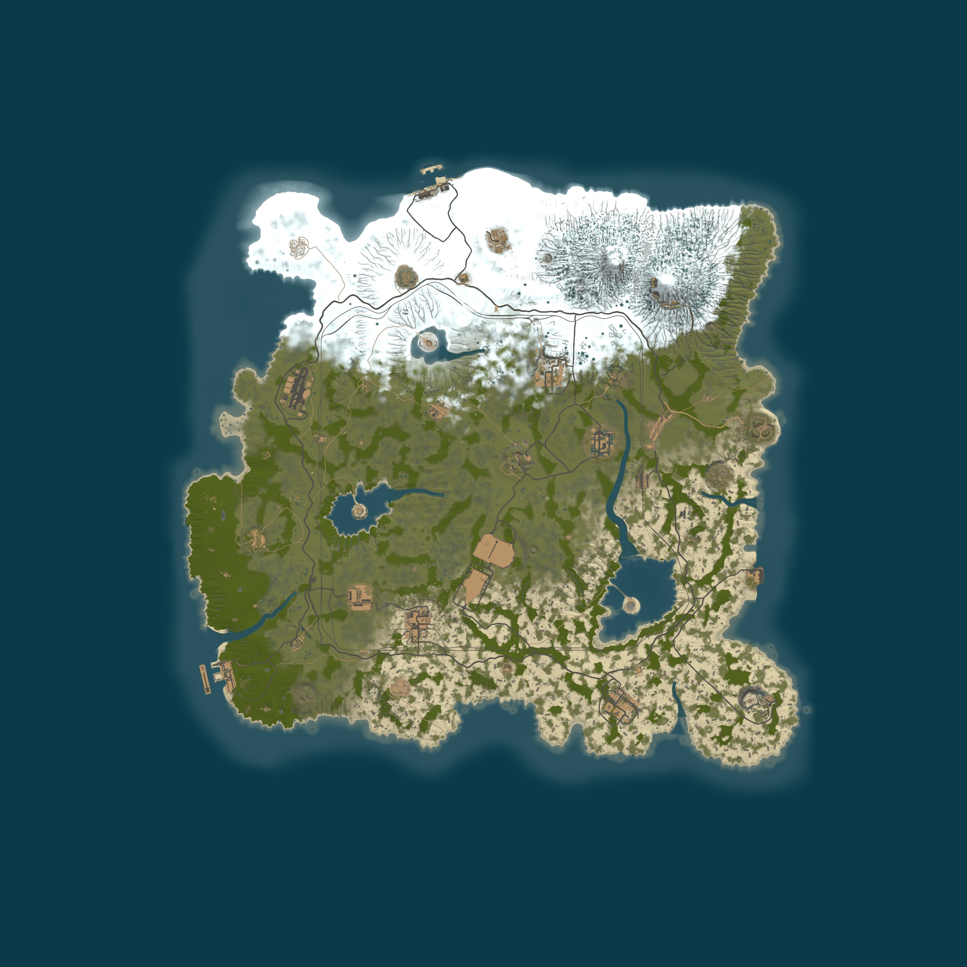 Map for RWTH |PVE&Purge|[RaidableBase-SkillTree(Chill,Build,Shoot)]