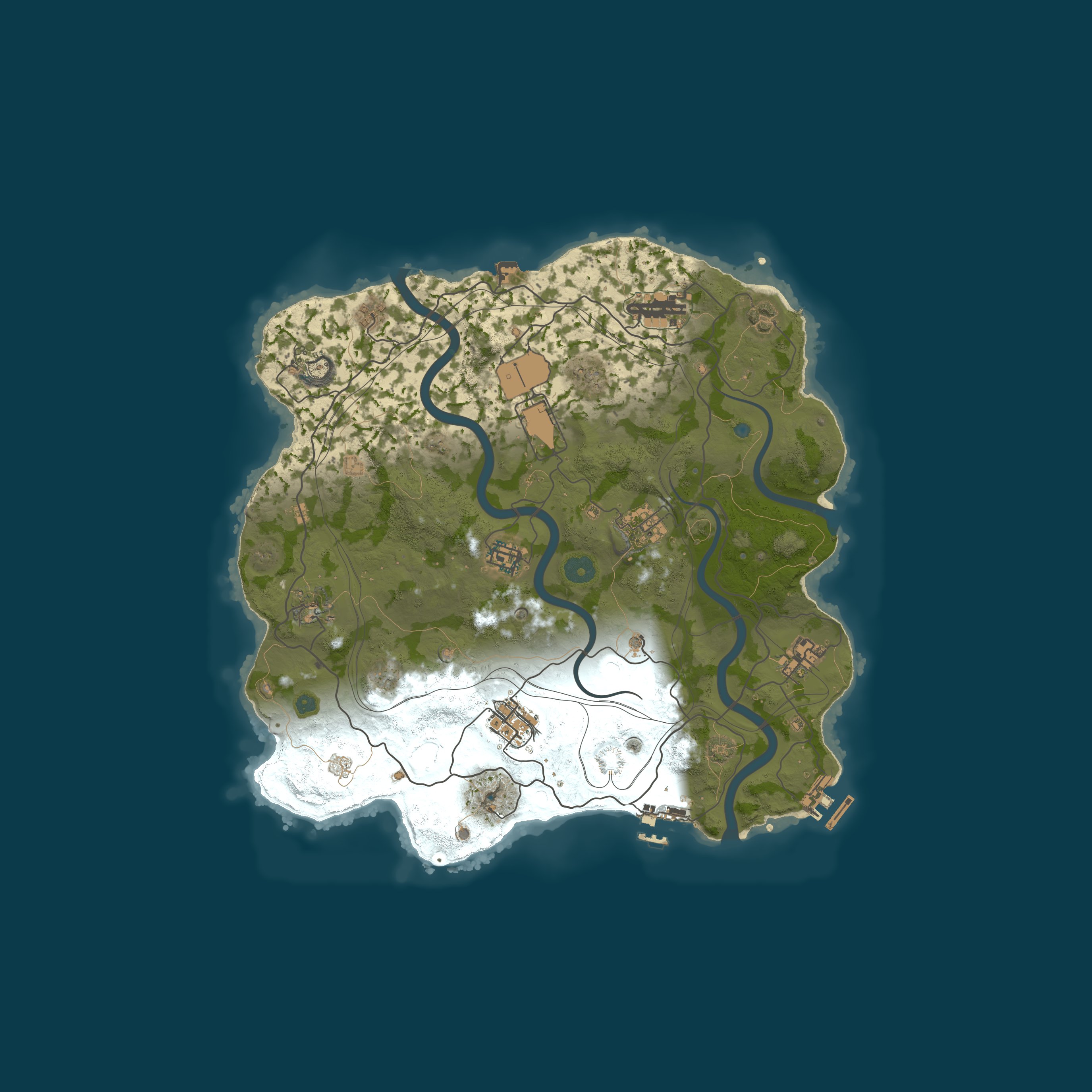 Map for WEREWOLF GAMING.CO 5x NO BPs |Loot X5|TP|Homes|Kits|JUST WIPED