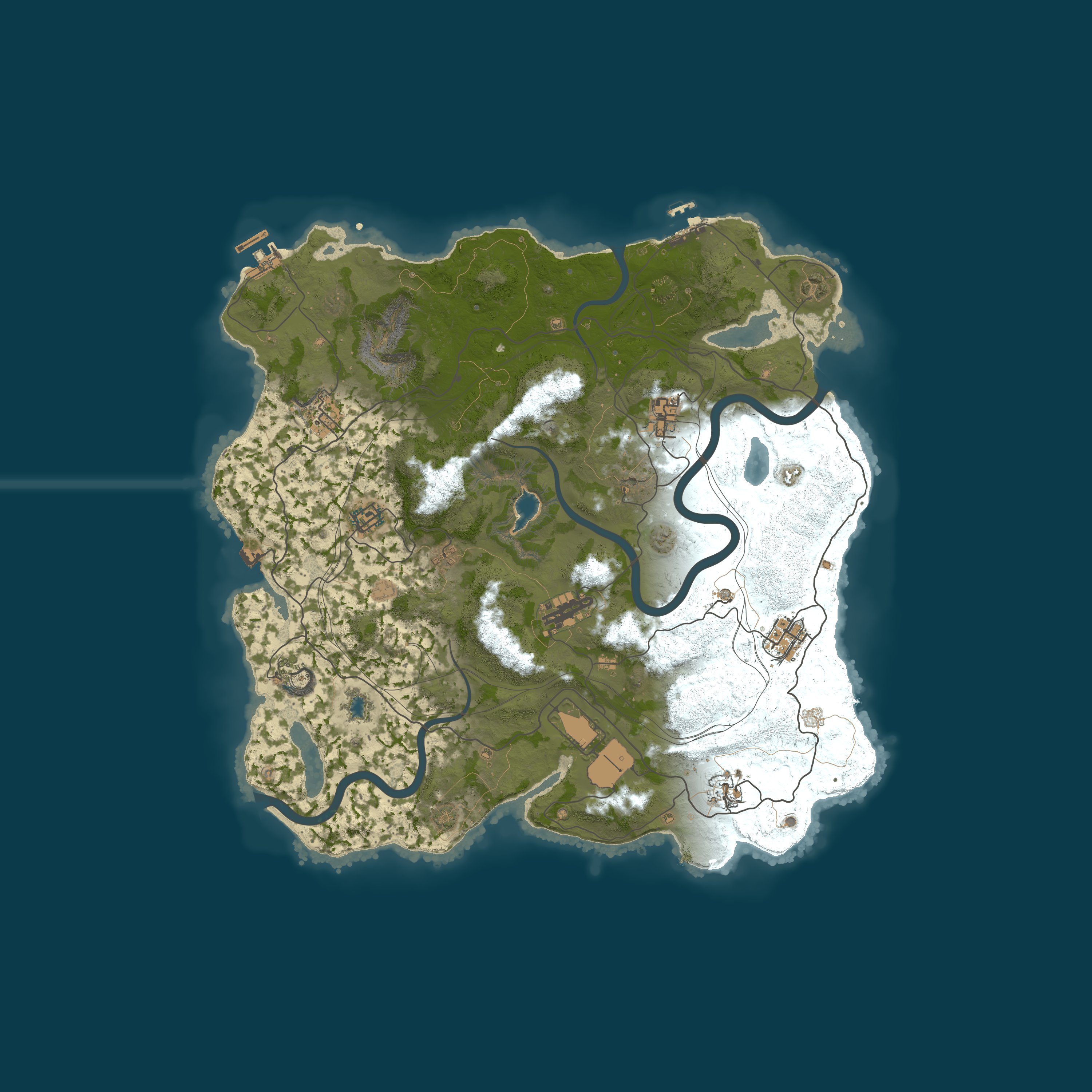 Map for Rusticated.com - US Premium Medium