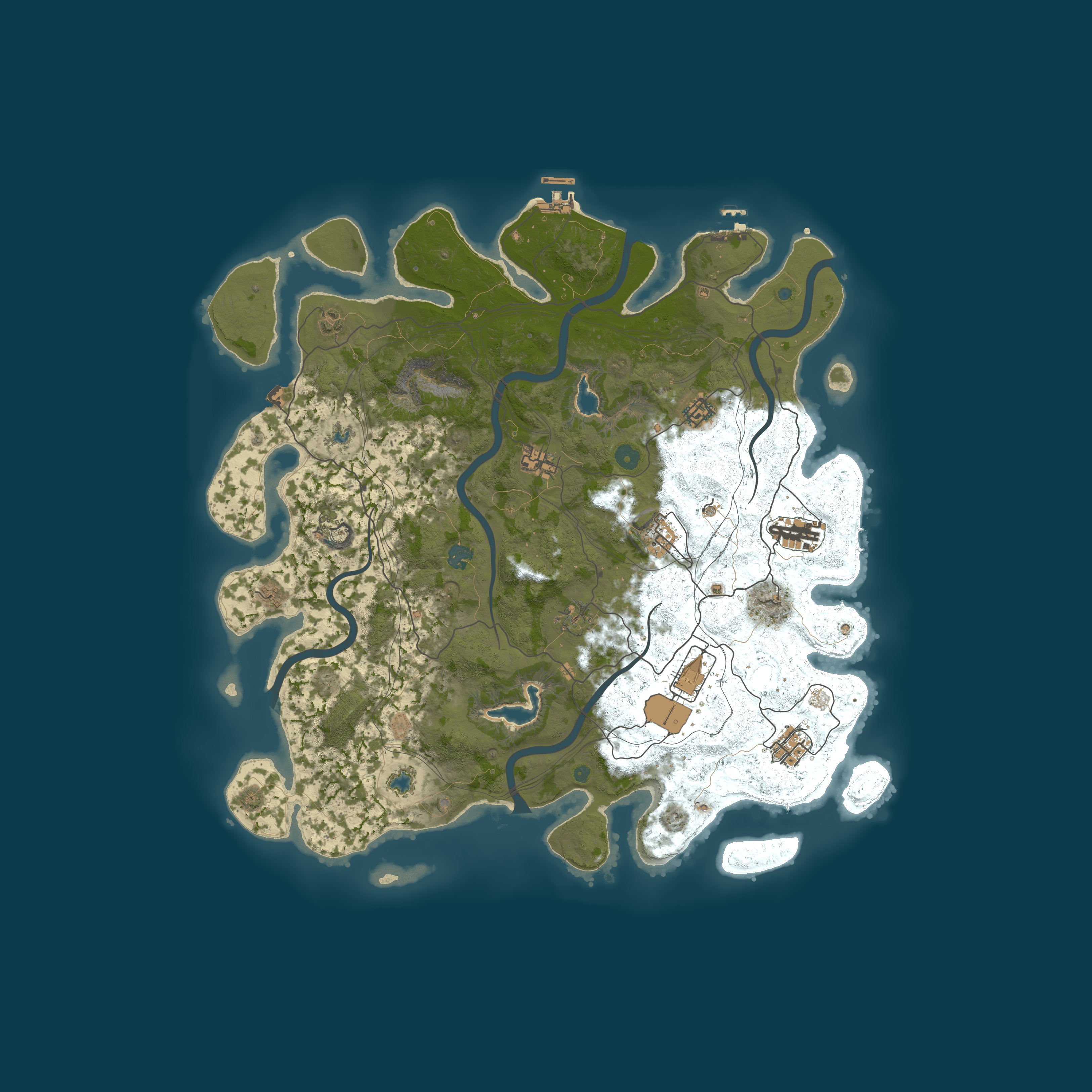 Map for Московский сервер, X3