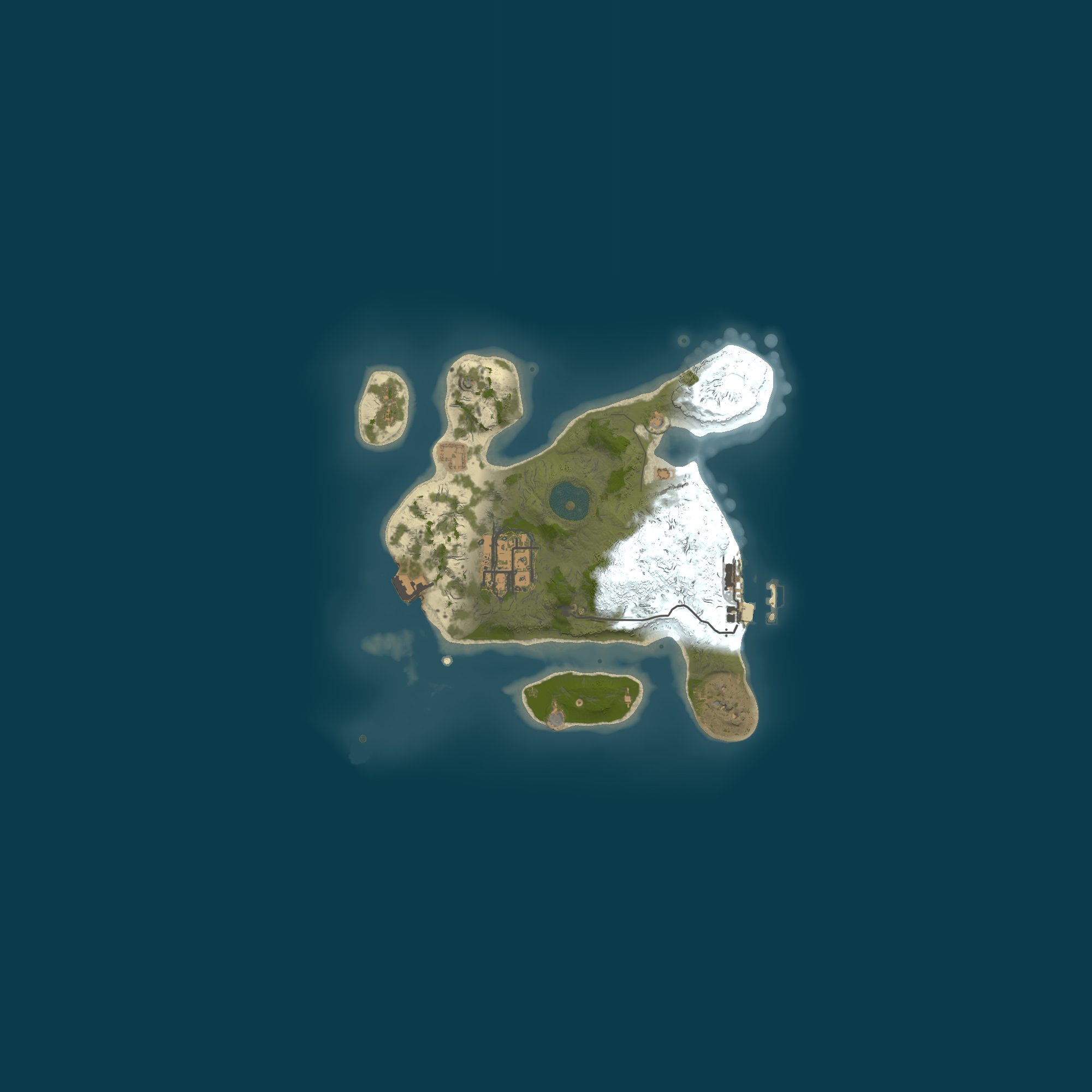 Map for A Rust Server