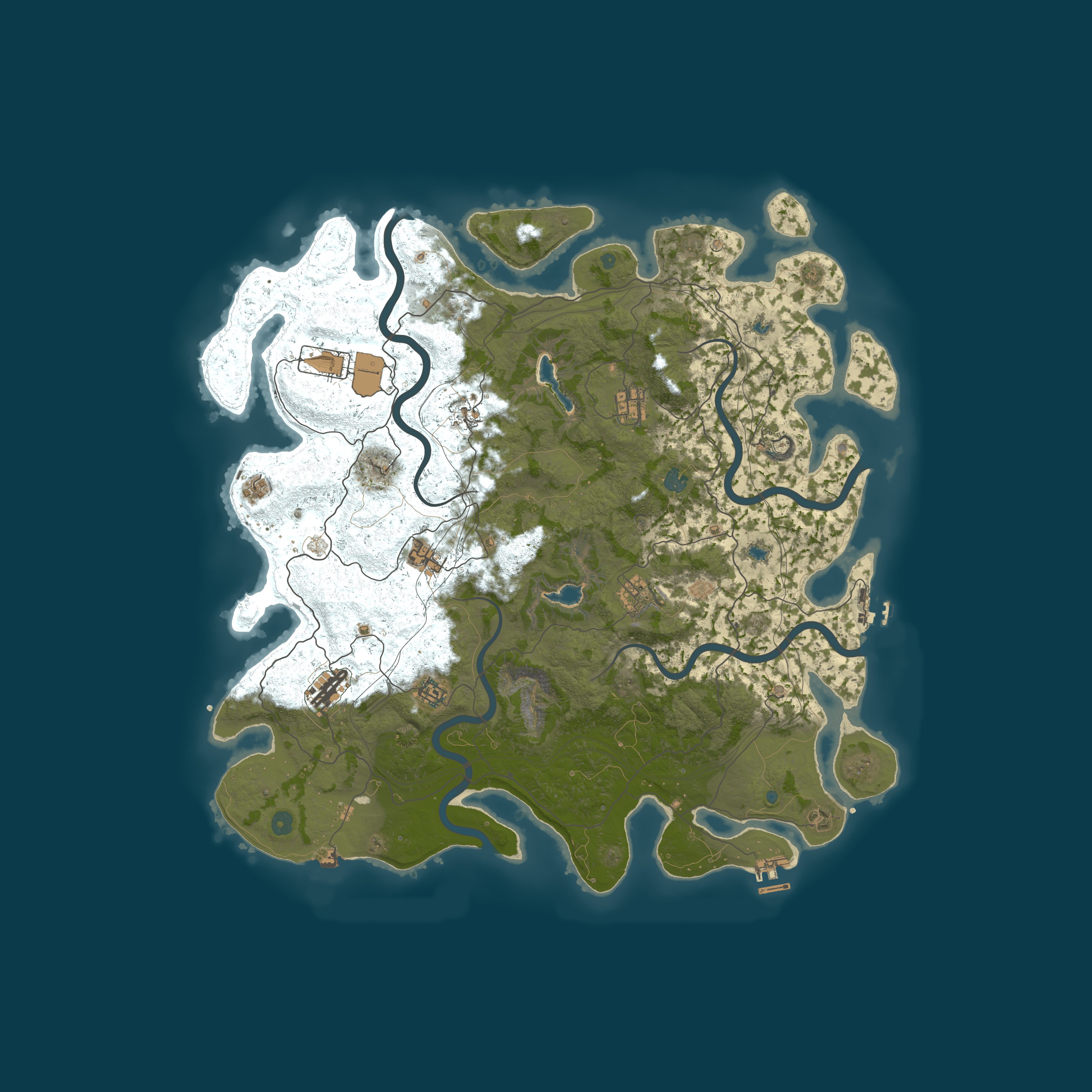 Map for Good Vibes Only PVE|Kits|Skinbox|SkillTree|Events|Beginner Frie