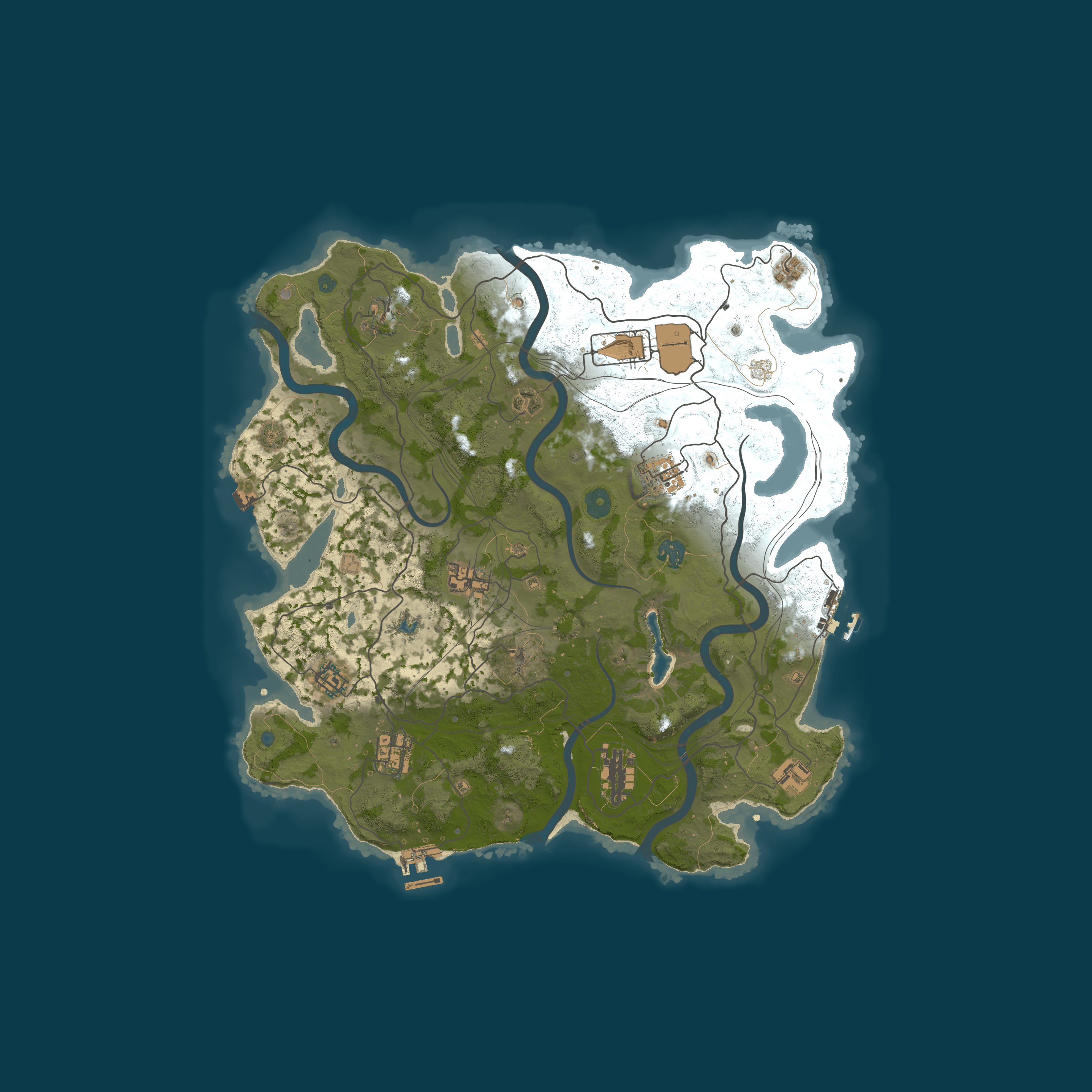 Map for XRUST.CO AU 5x Monthly Solo Only - Skins - Pvp - ORP