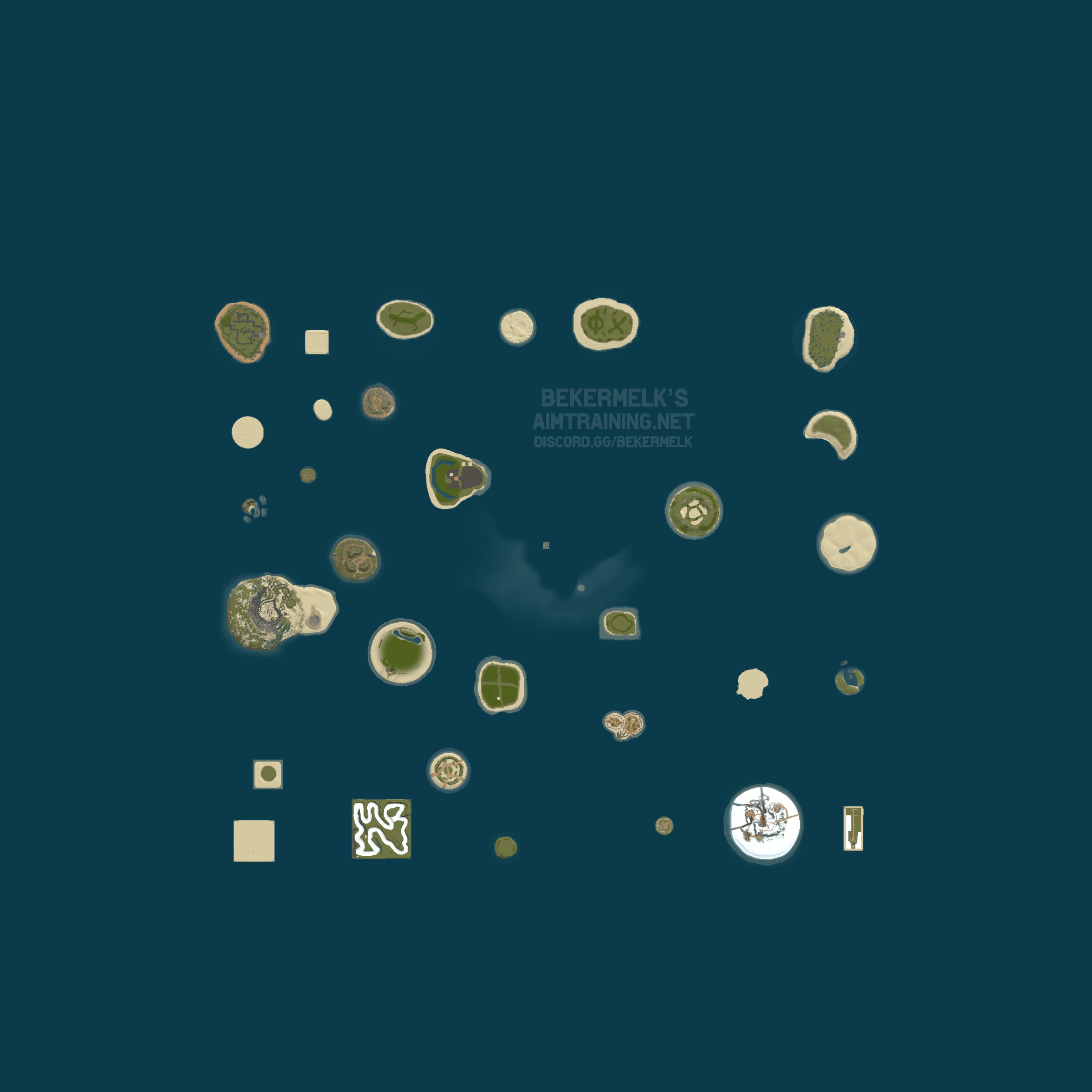 Map for [EU] BekerMelk's Bow Aim Training Server | AimTrain | UkNL |