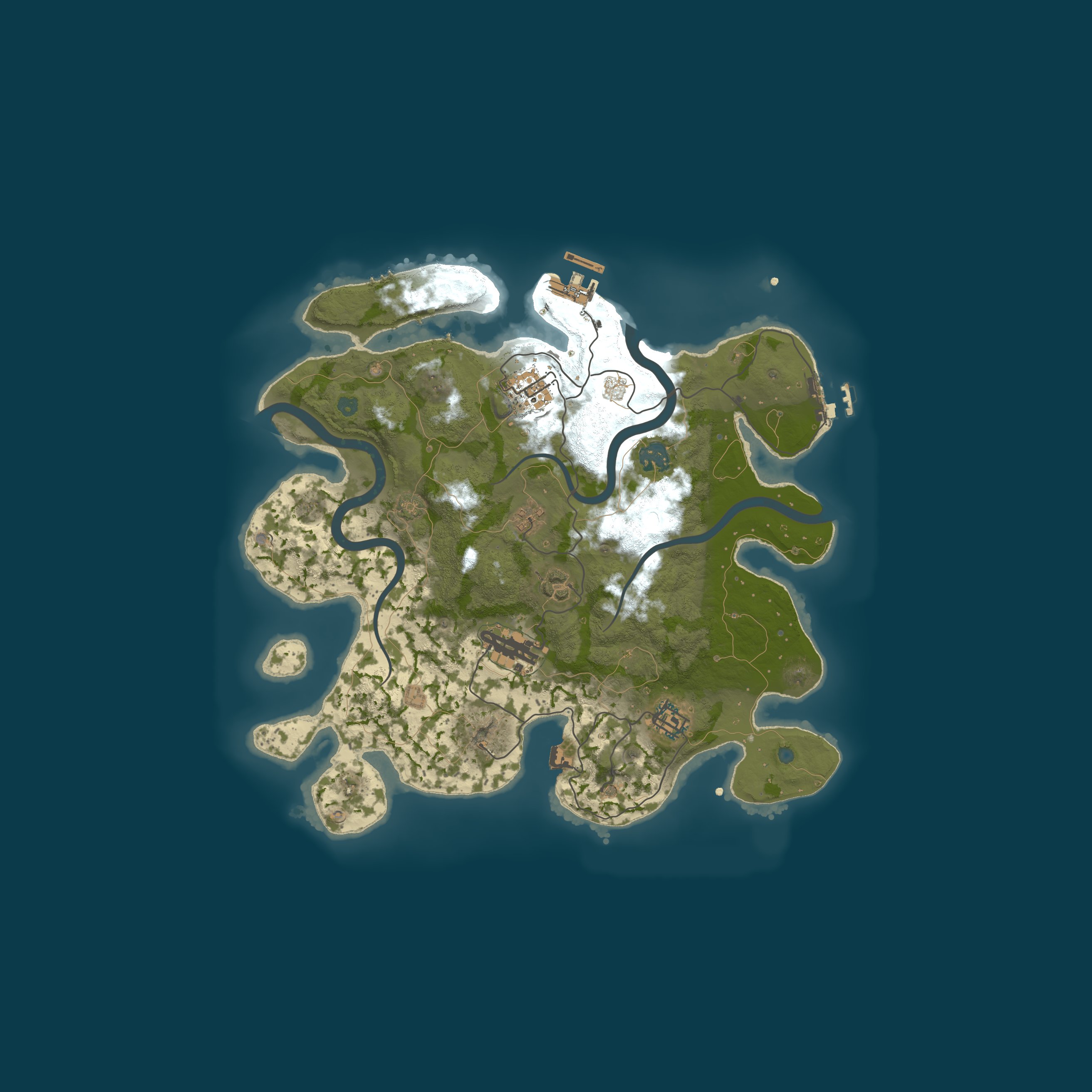 Карта сервера