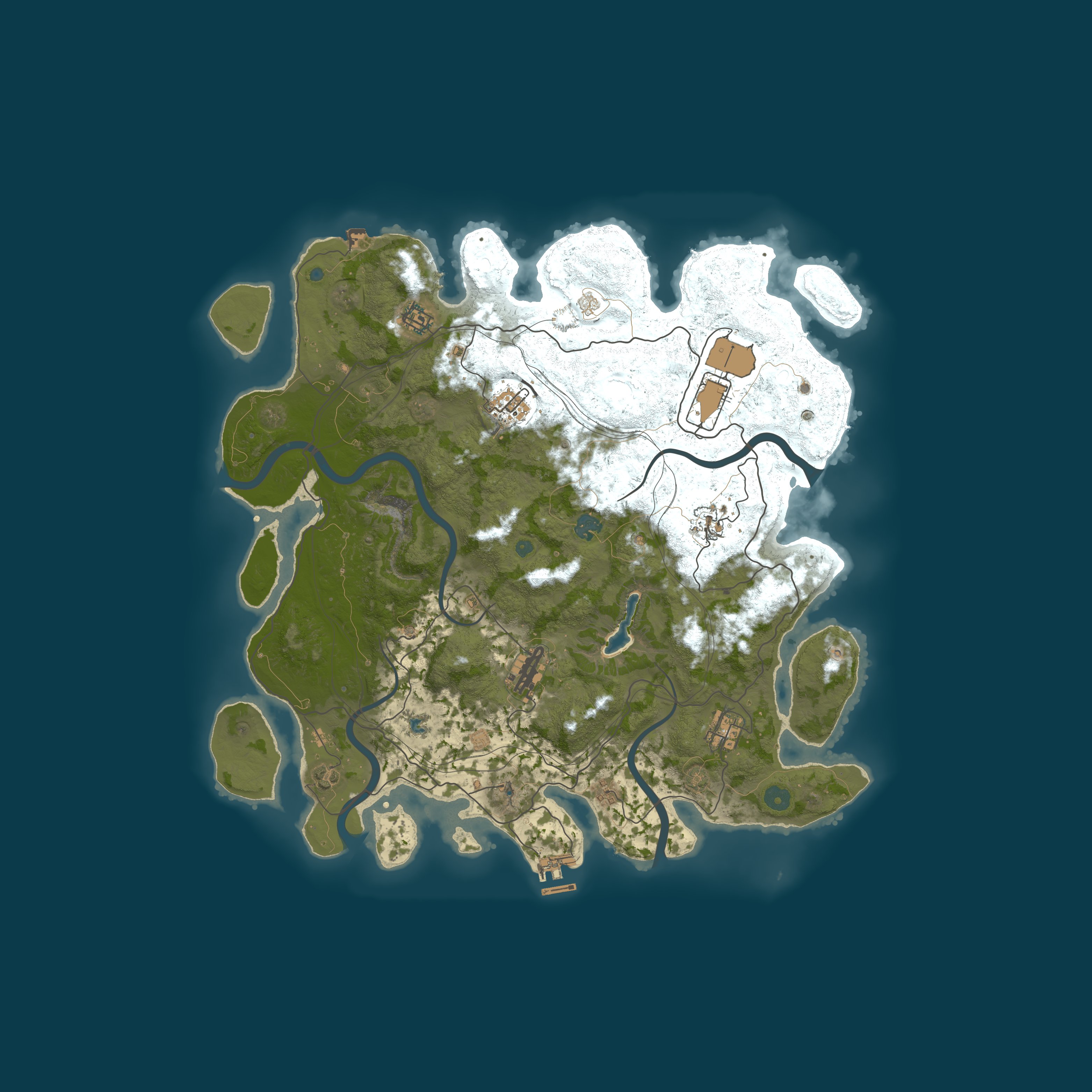 Map for PUERTO RUST LATAM ESP SOLO/DUO/TRIO