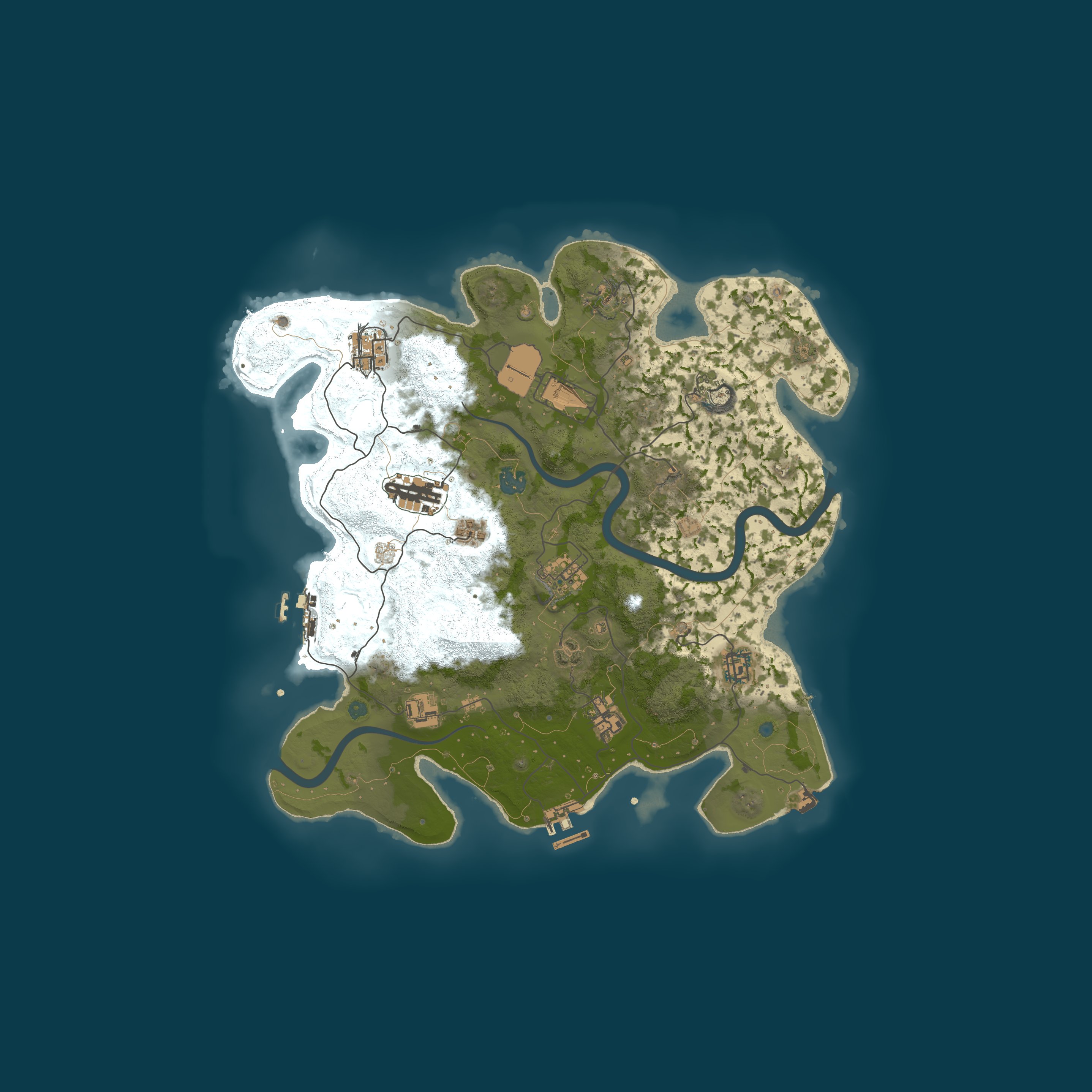Map for EU/UA | ВОЛЯ RUST 2X | Main Global Wipe 06.08