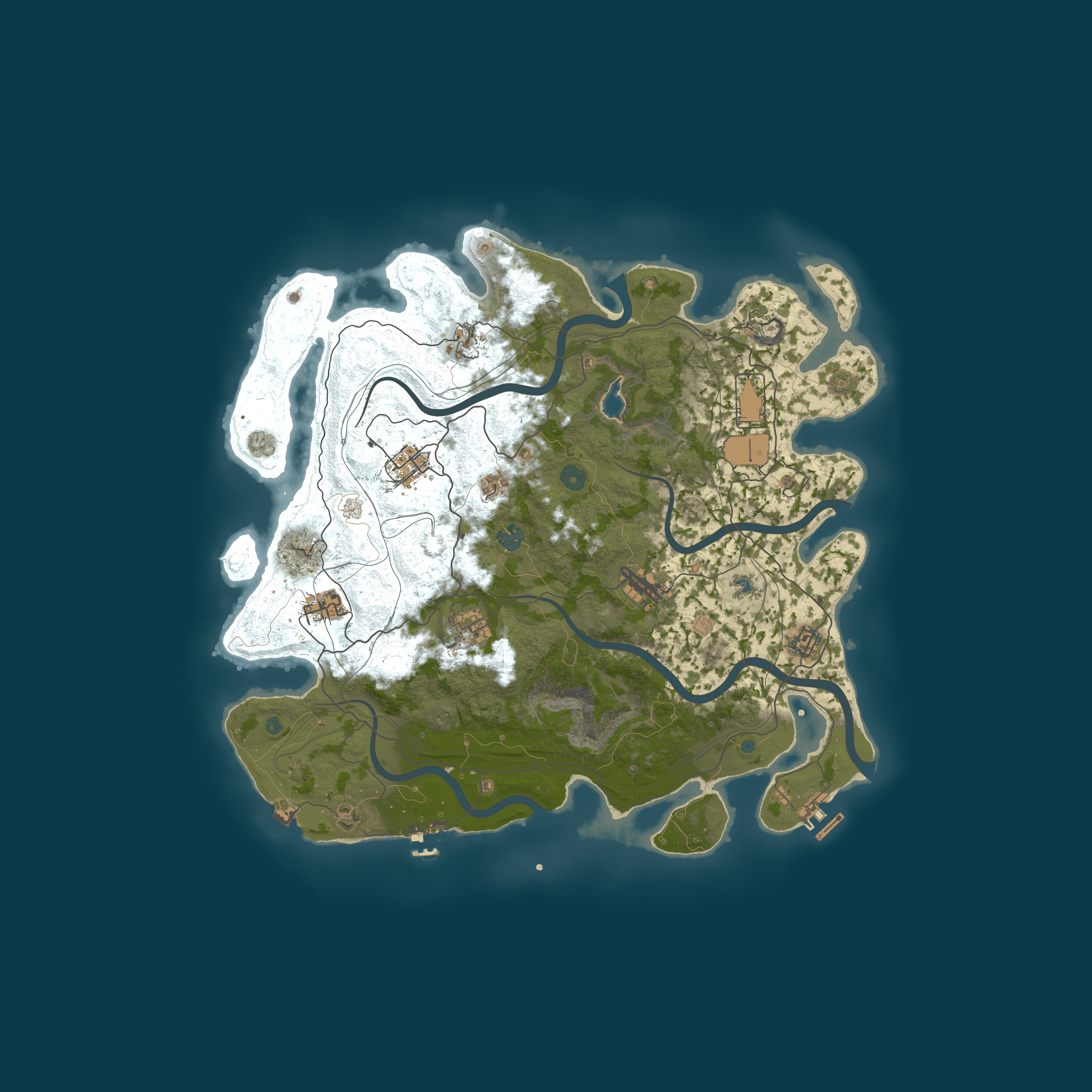 Карта сервера