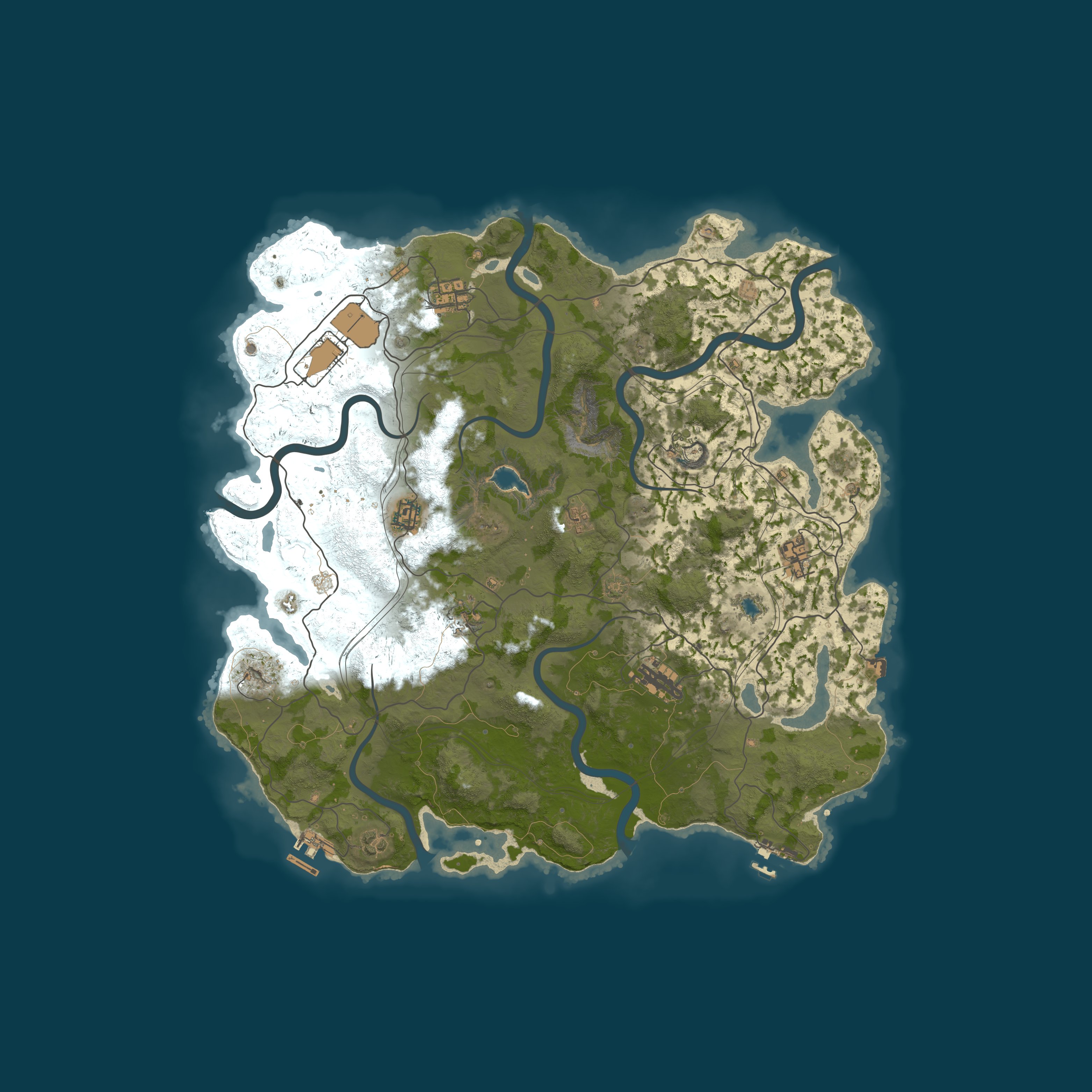 Map for Rustoria.co - EU Medium