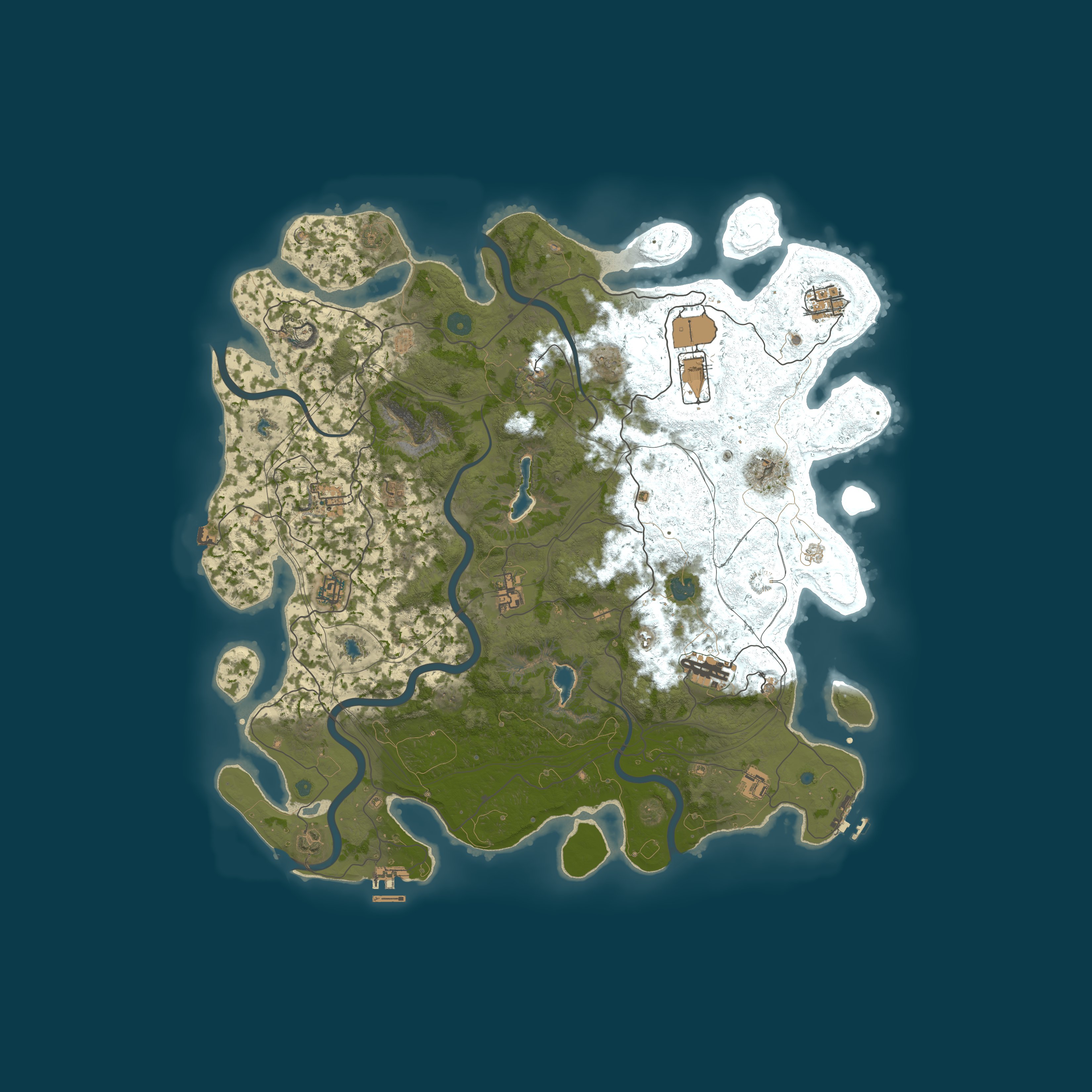 Map for Jitters Test Server