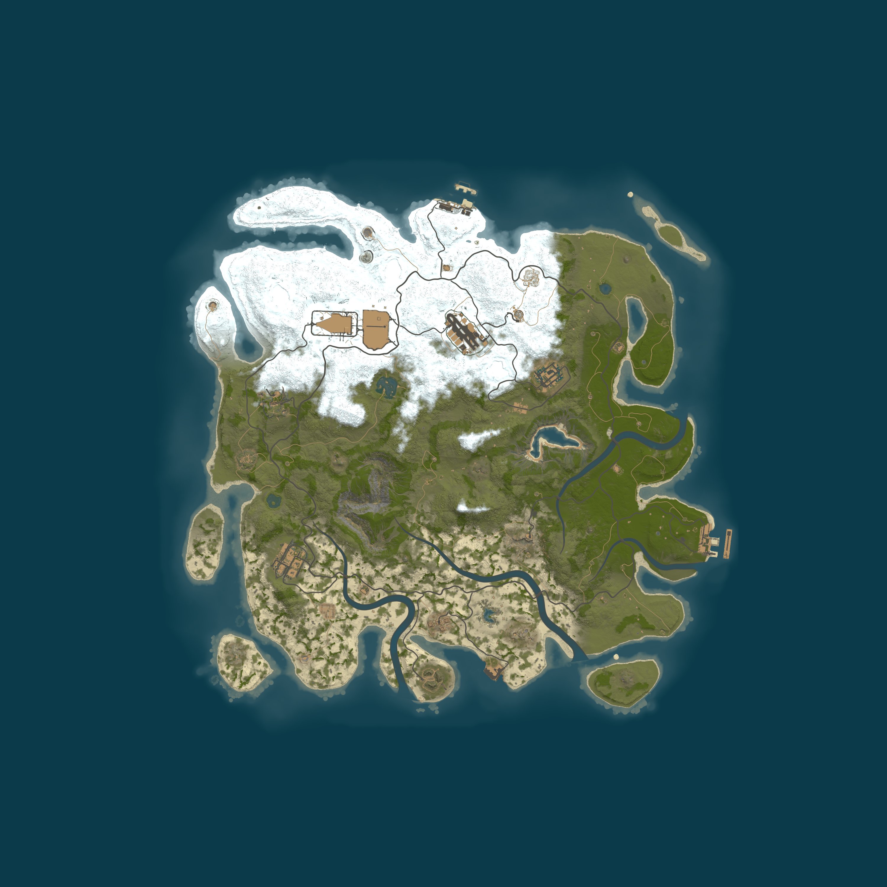 Карта сервера