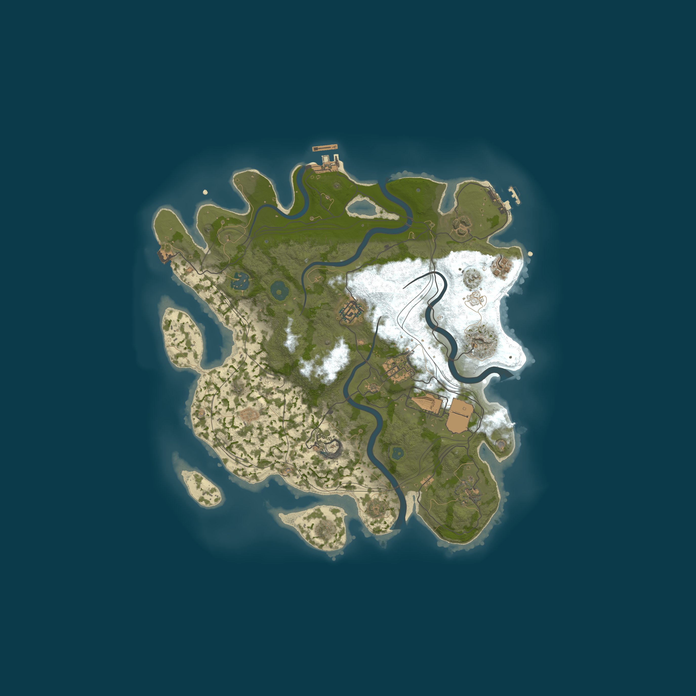 Map for ShadowRust #1 [ X2 | SOLO/DUO/TRIO/QUAD ]