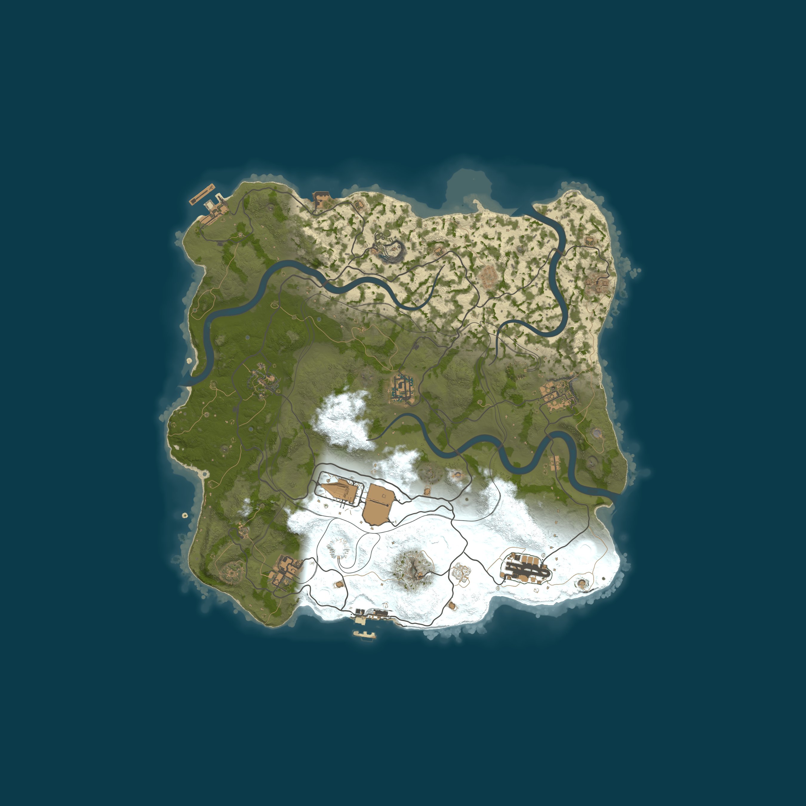 Map for WARBANDITS.GG 5X |Solo/Duo/Trio/Quad|Loot+|TP|Kits|x5 JUST WIPE