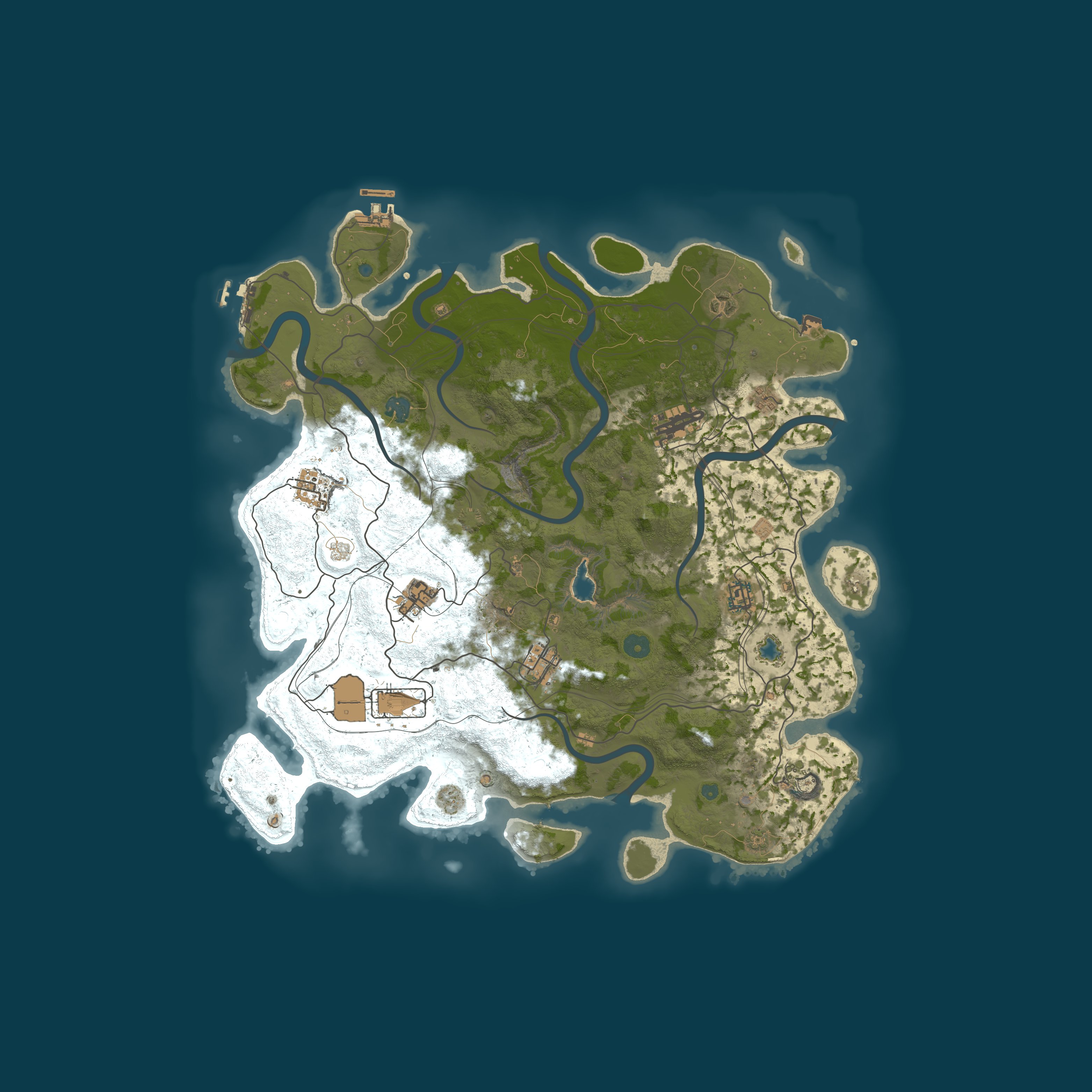 Map for Тушёнка - Культурный сервер