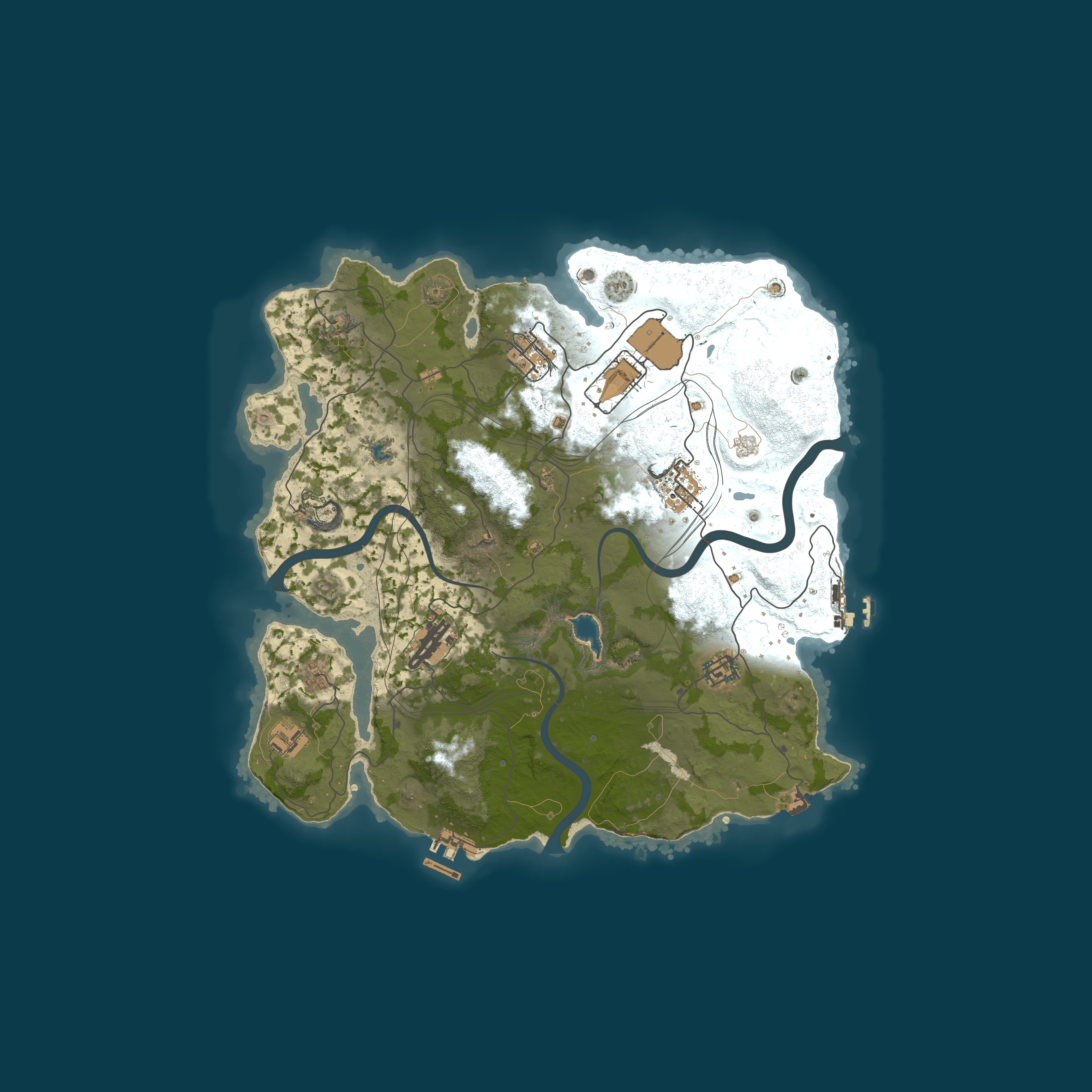 Procedural Map (Optimizado)