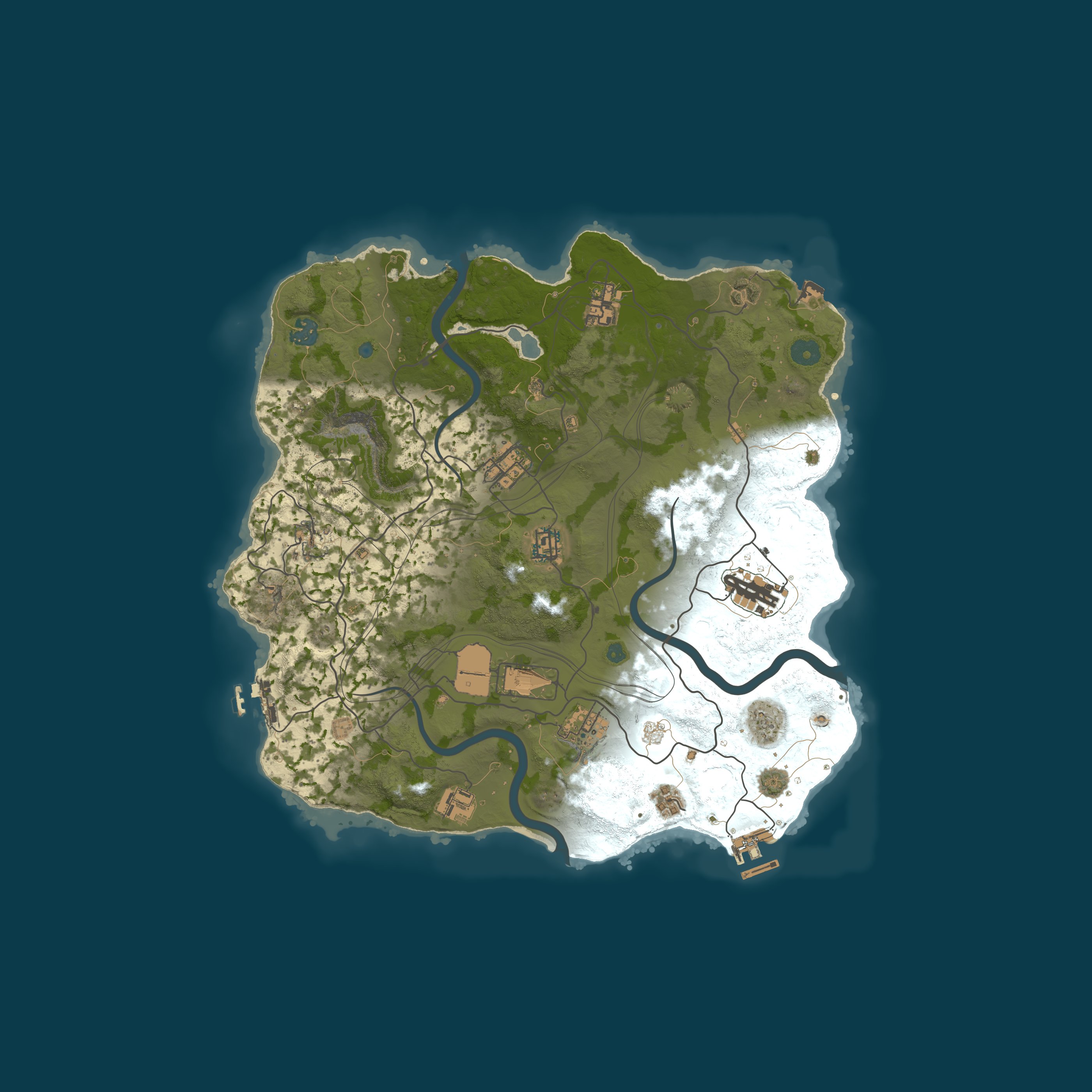 Rust map 3600/1337