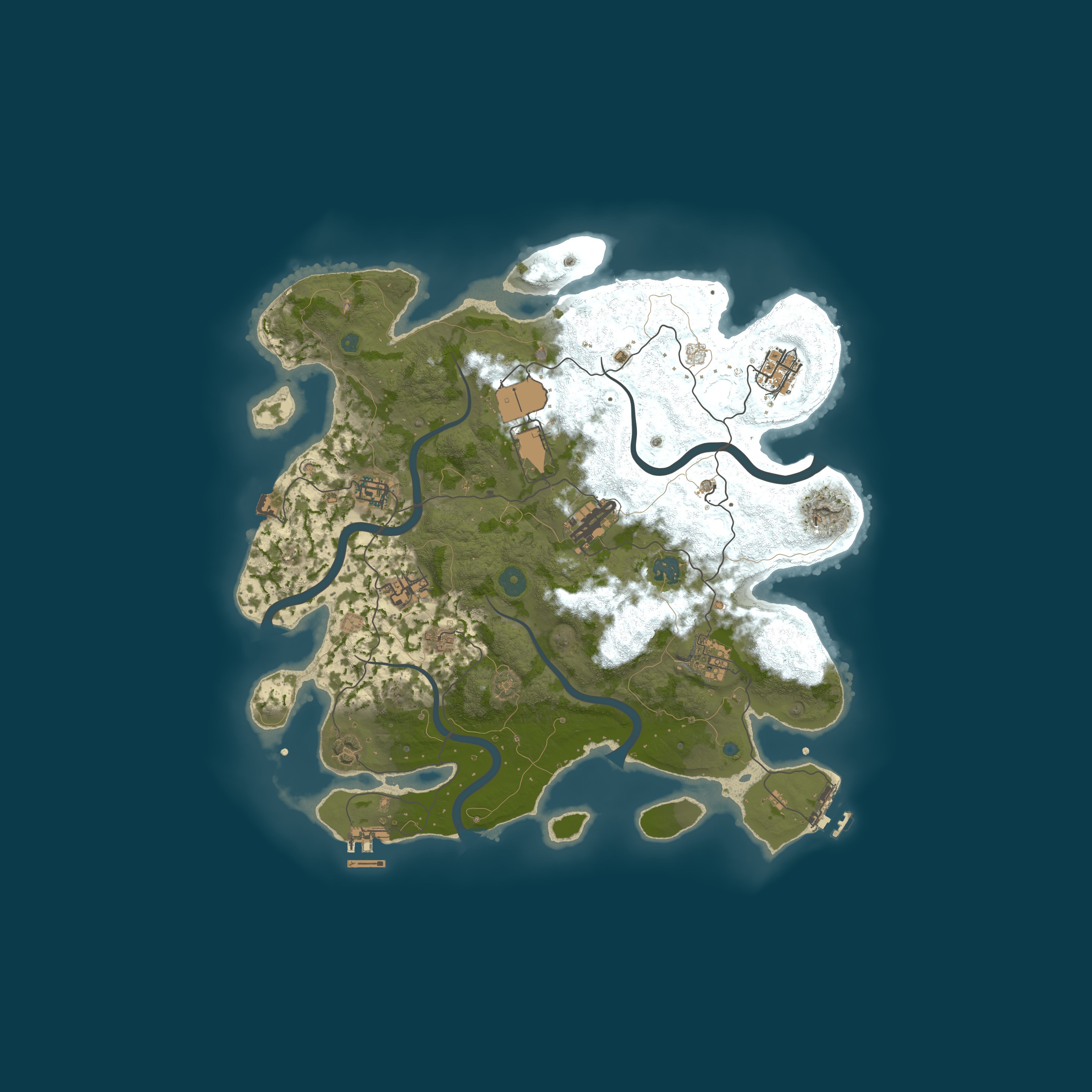 Map for RustBoy.cn 3.24新开|独狼|双人|新手服|月清蓝图