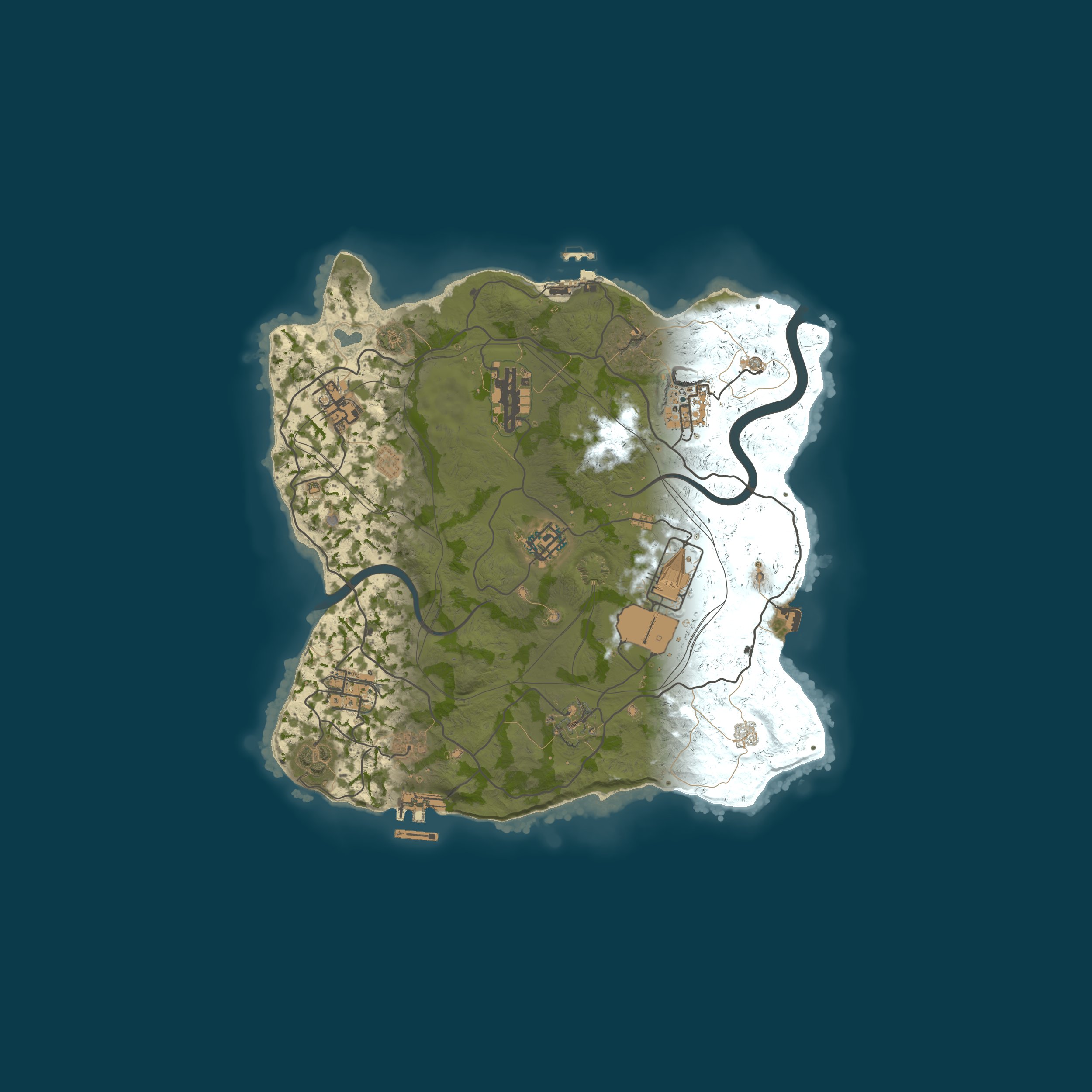 Map for MetaRust.net Solo/Duo [Semanal|WipeFull 06/08|Vanilla]