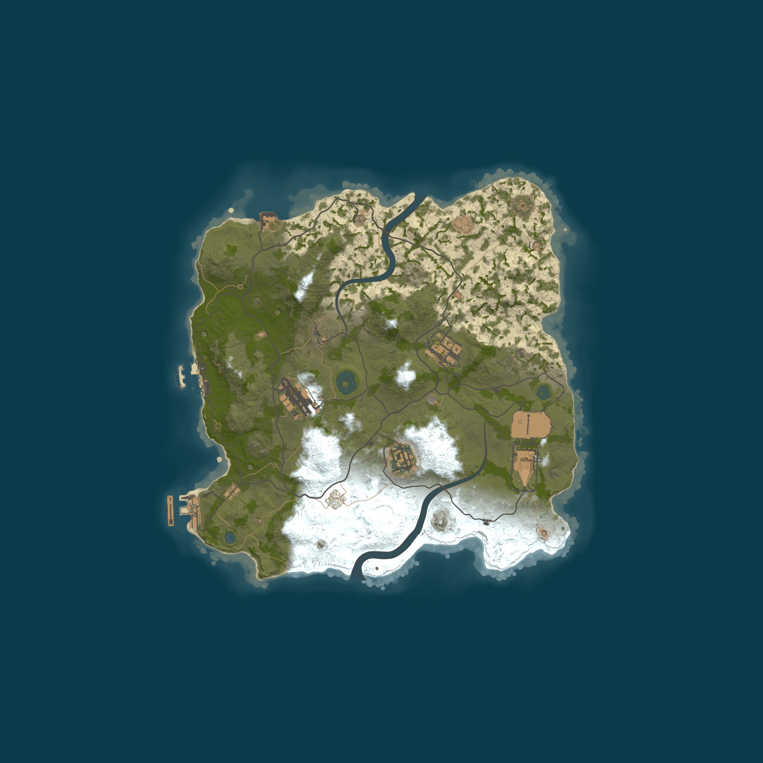 Rust map 3000/1337