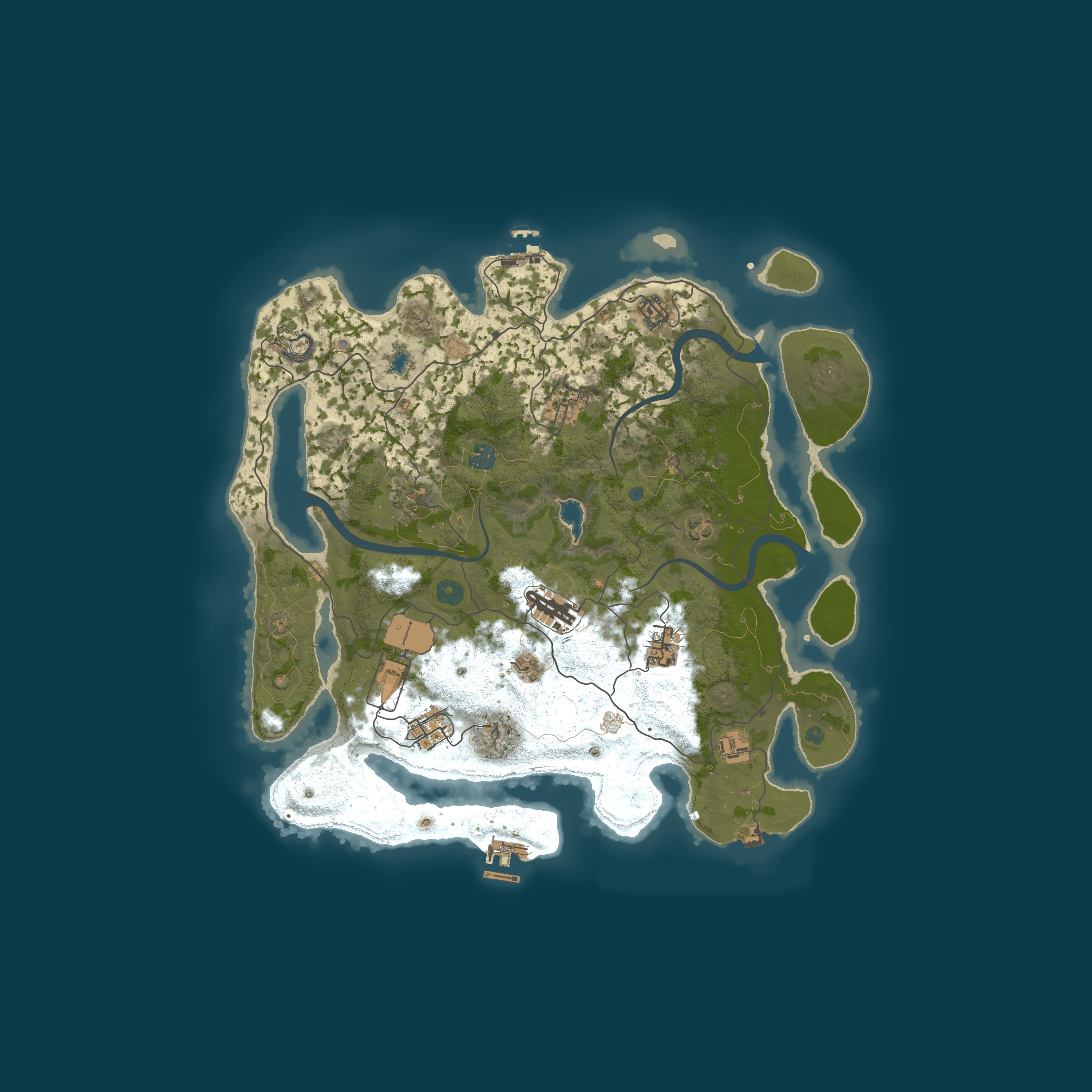 Map for БУЛЬОН РАСТ #1 | 2X | ДЛЯ НОВИЧКОВ | NOLIM
