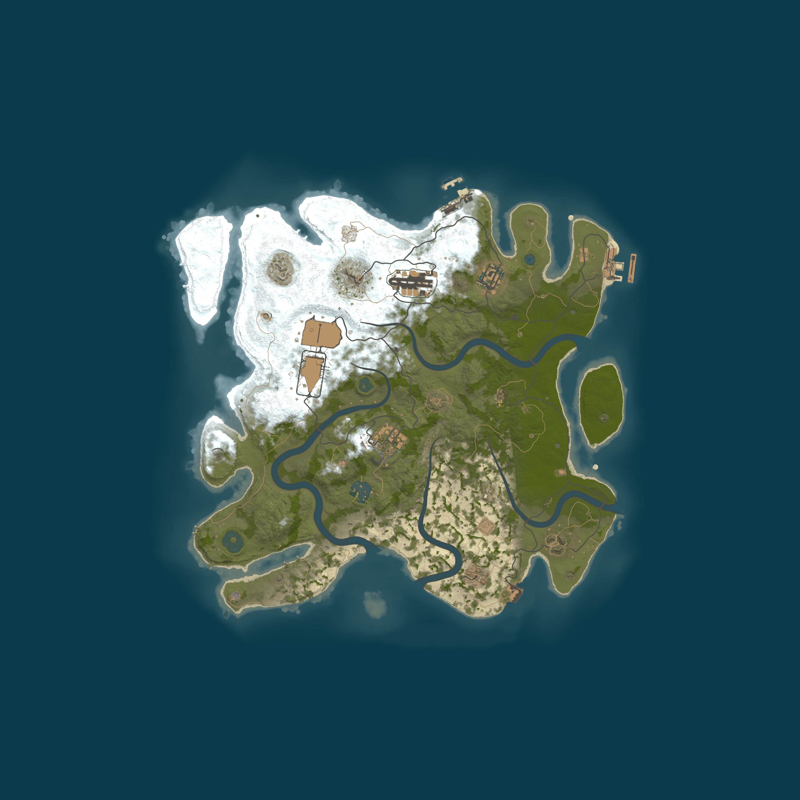 Map for Quilmes x3 Monthly Solo/Duo/Trio/Squad 3500