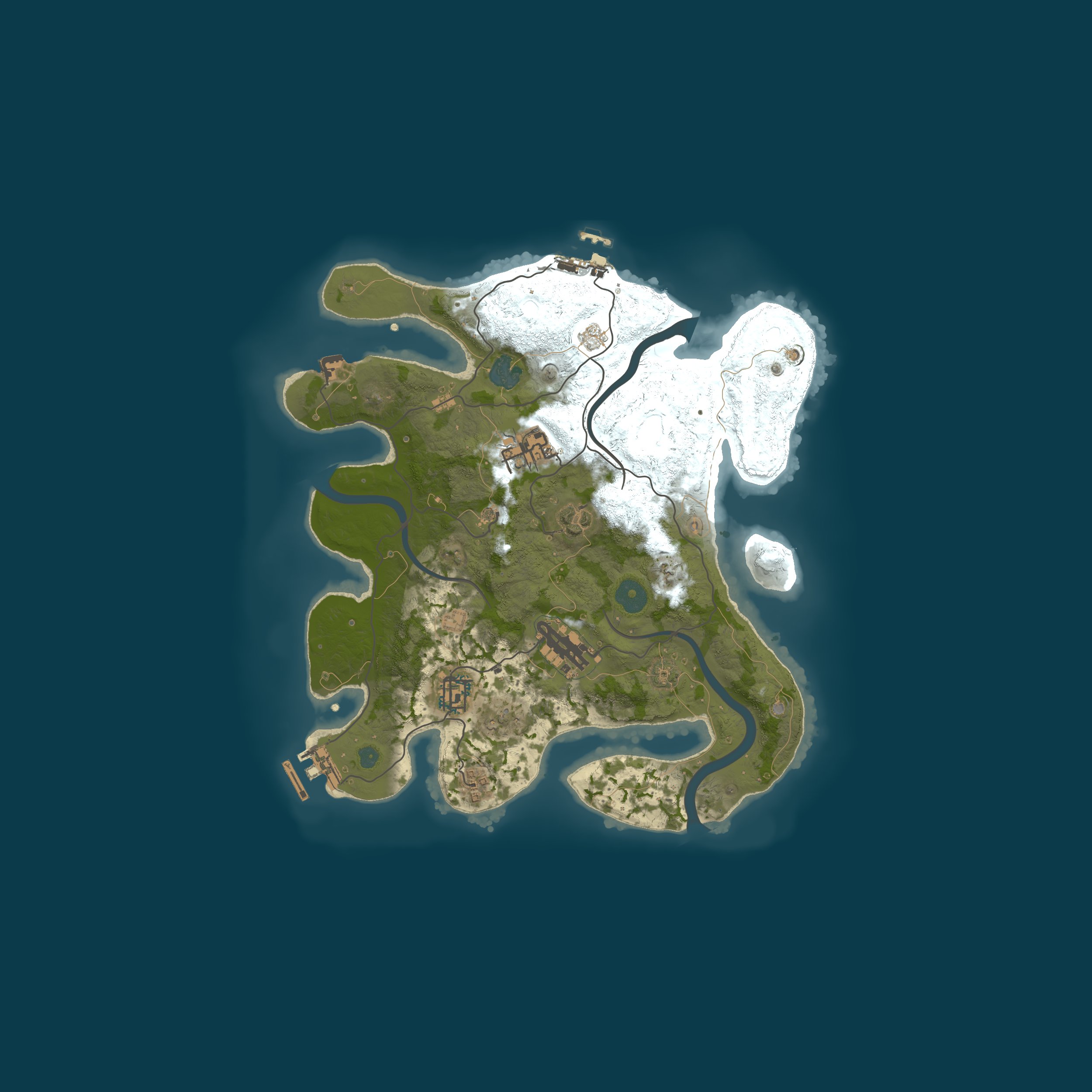 Rust map 3000/3250
