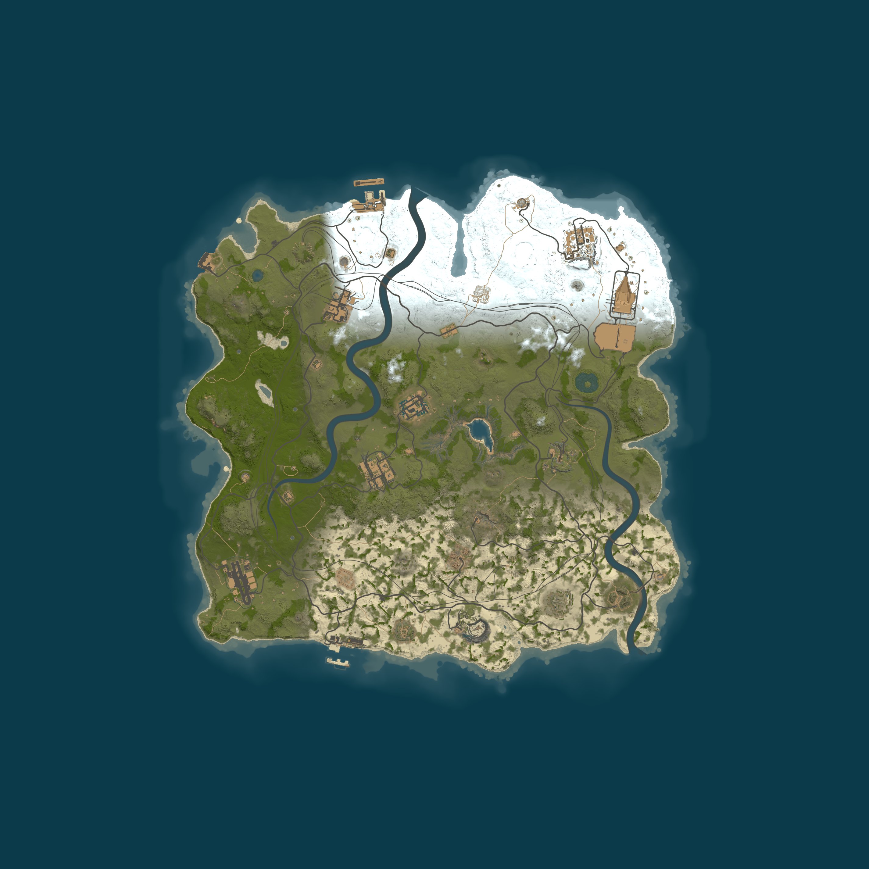 Map for [EU] WizzRust.com 1x Main | Noob Friendly | Wiped 07/05