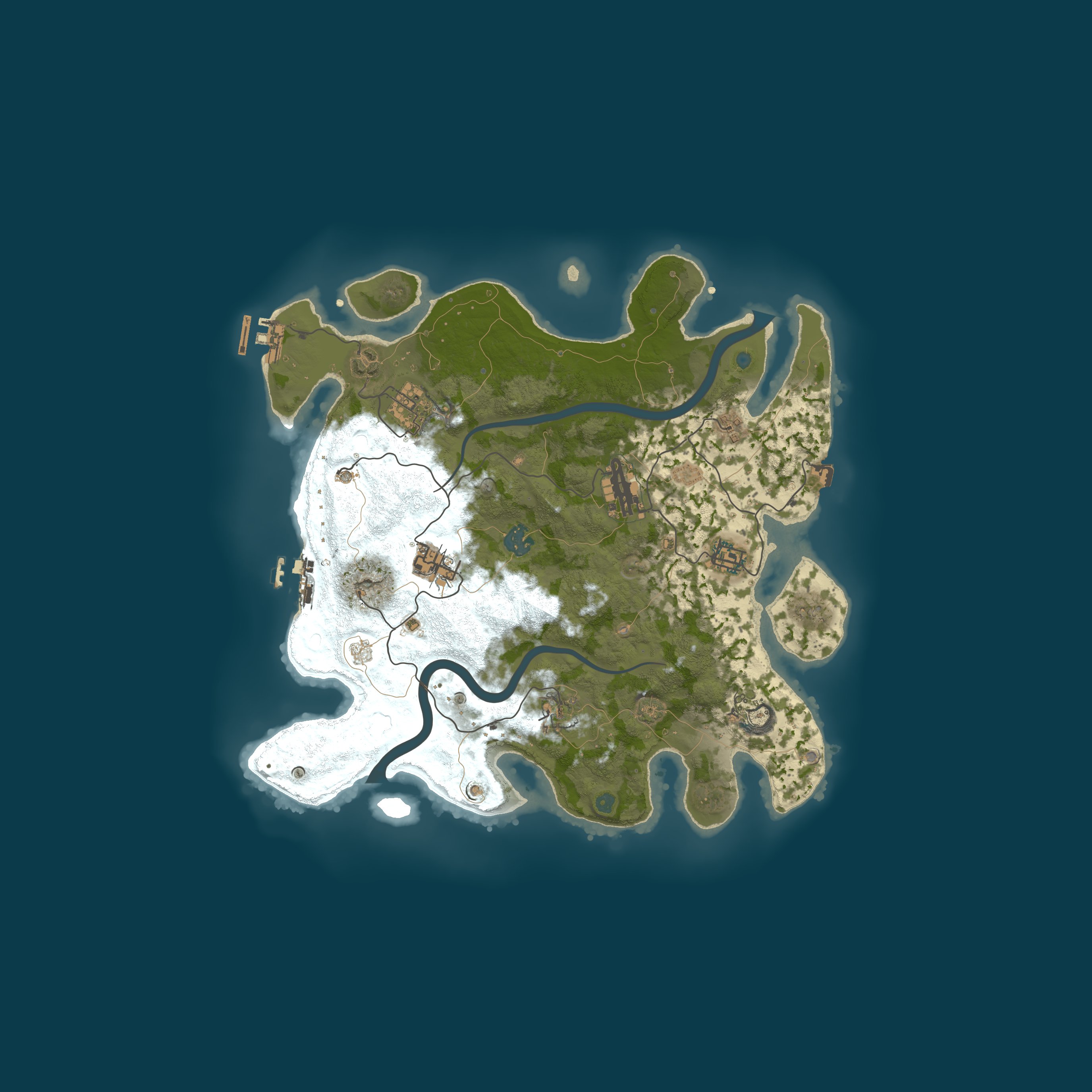 Map for CHILL SERVER [SUPRA]