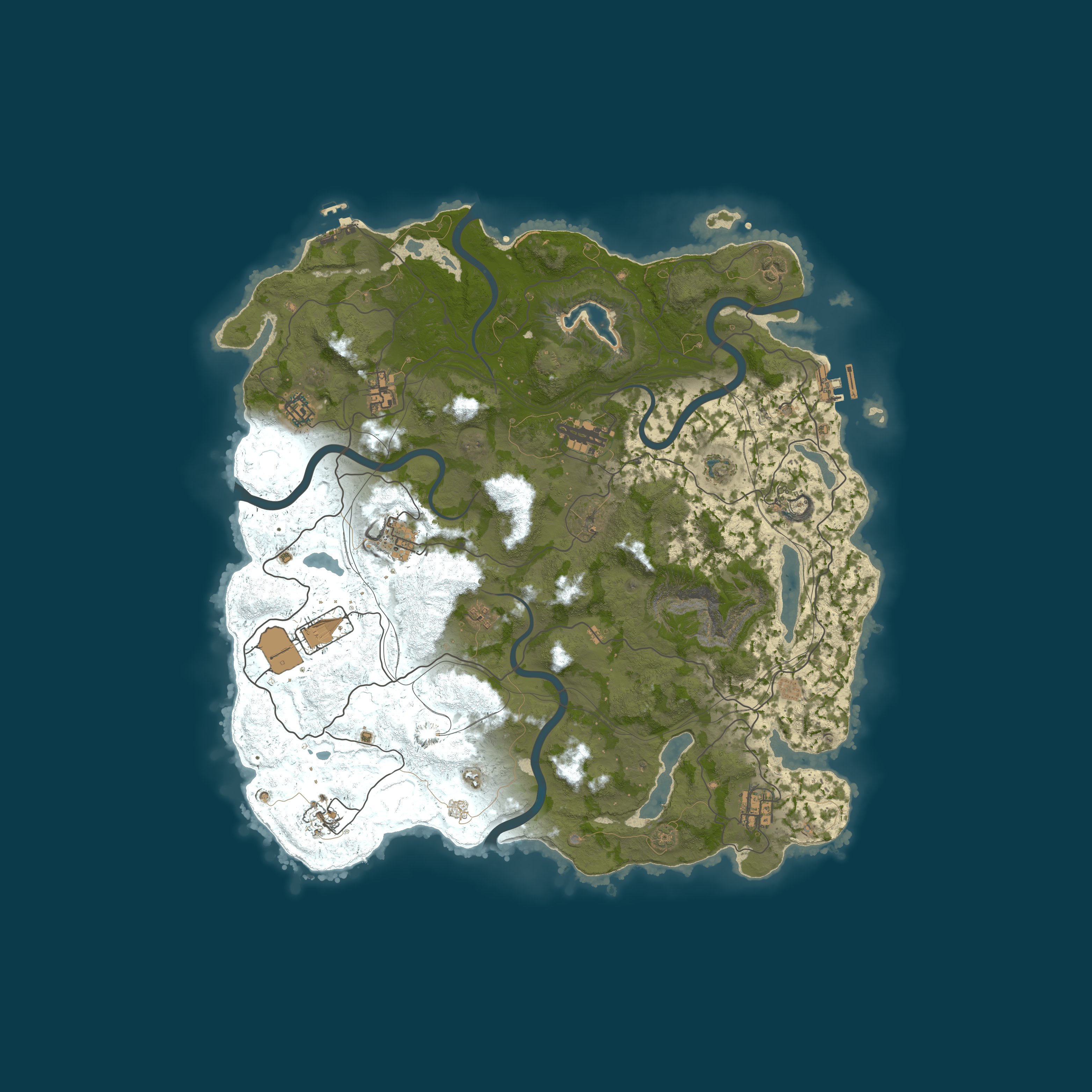Map for Rustoria.co - US Medium Premium