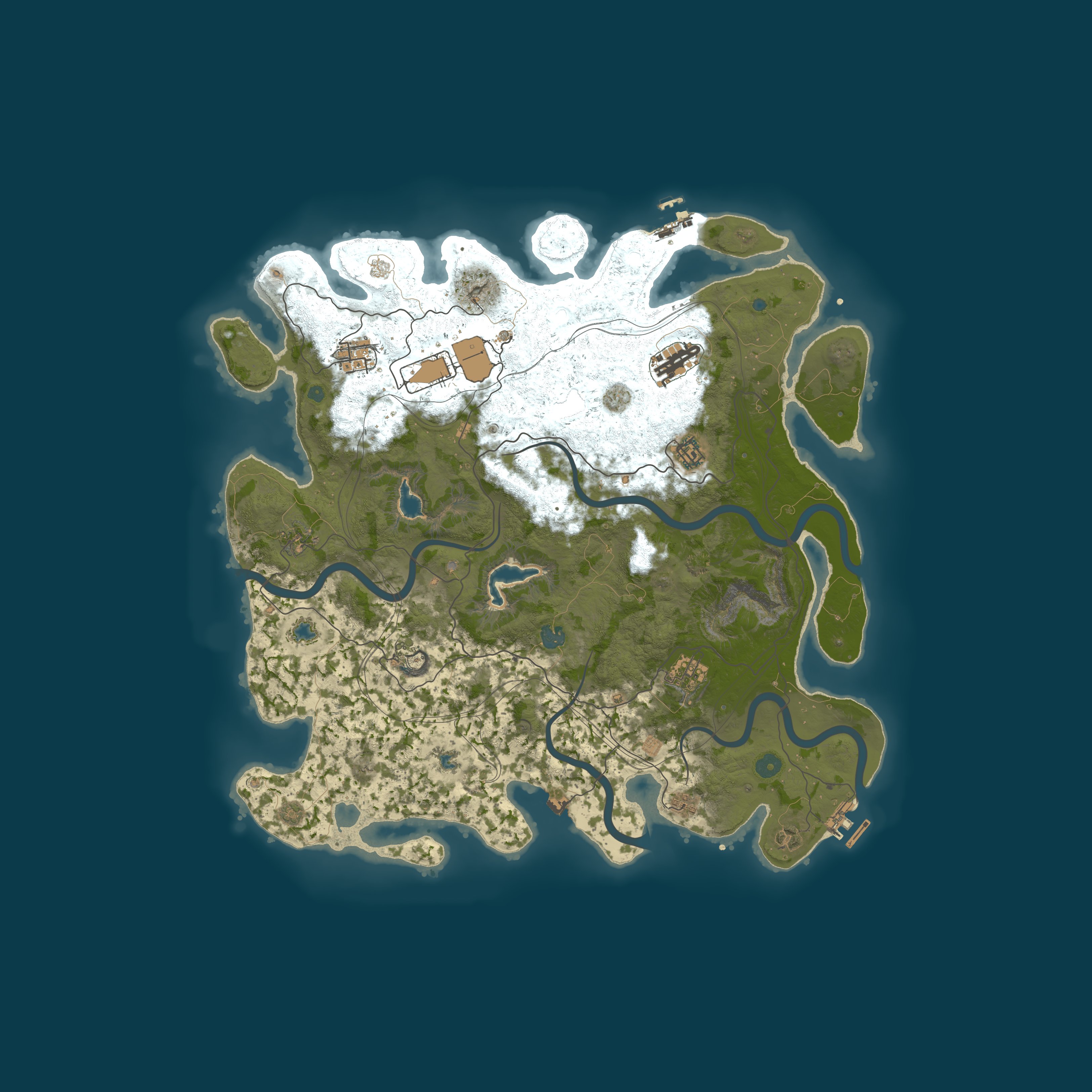 Map for HELLBLOOD[X2/X3|LOOT+|CONVOY|HELLTRAIN|CUSTOM RADTOWNS]