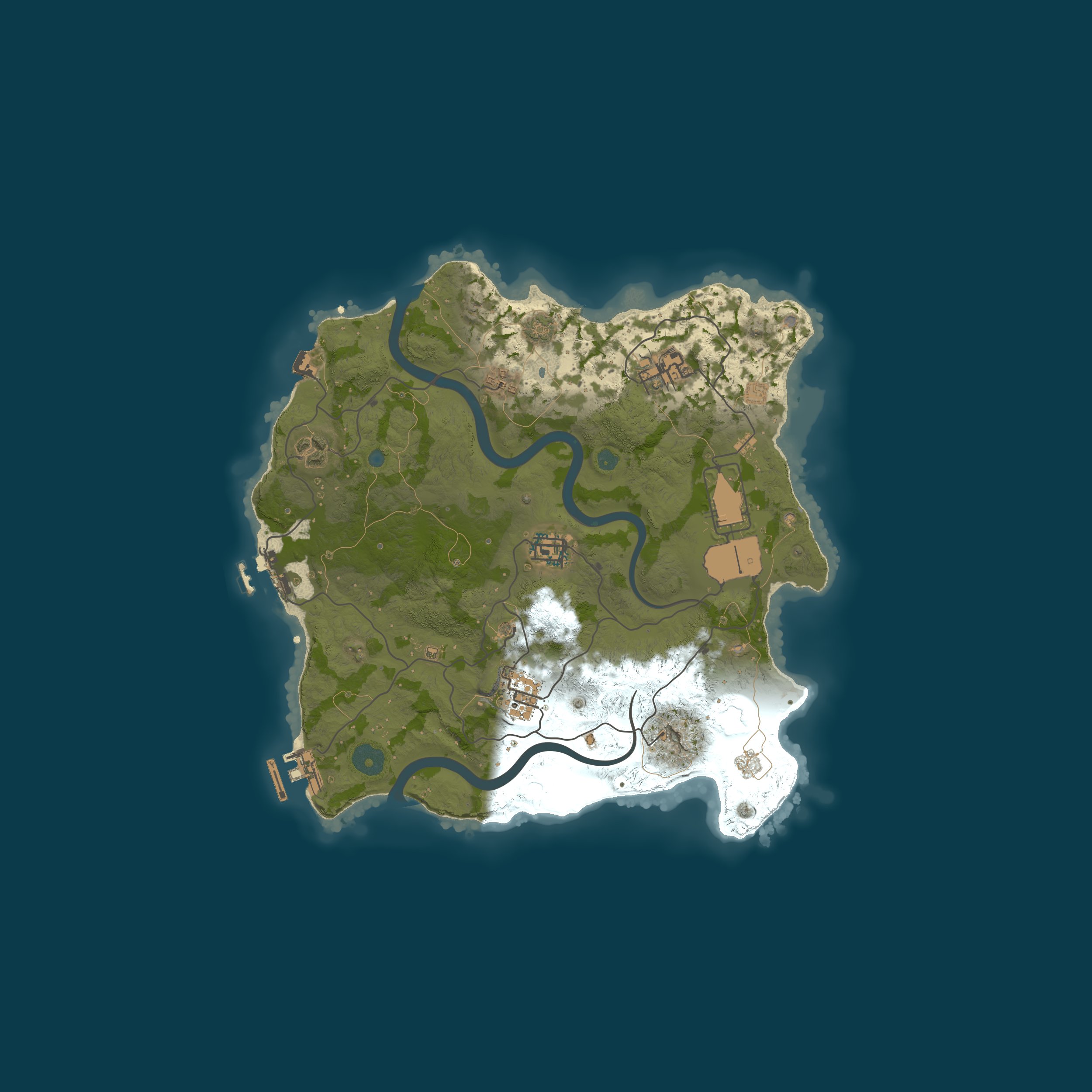 Map for LunaRust_VRC